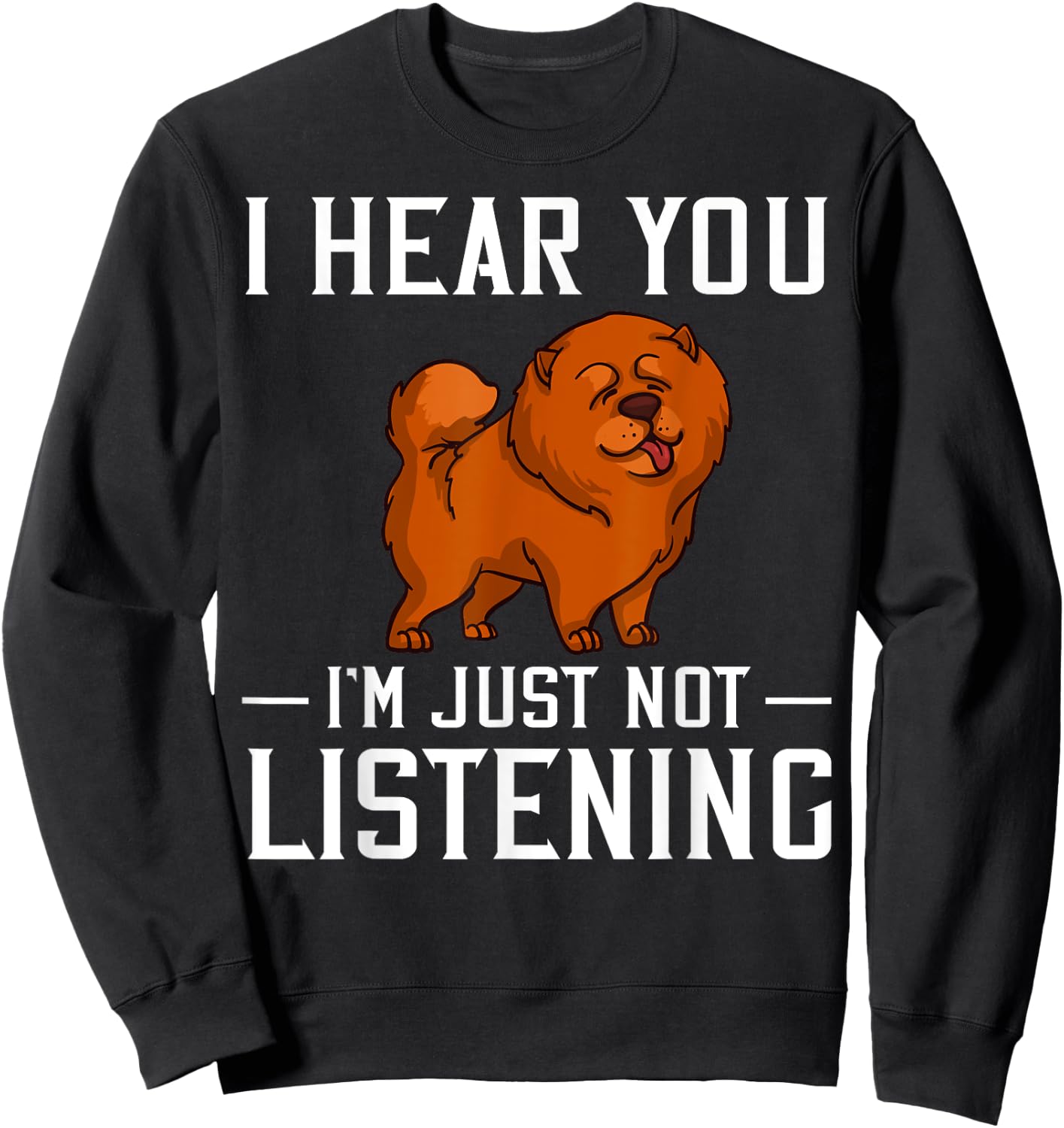 Chow Chow Mom Breeder -Adults, -Kids Dog-Themed Black Small Sweatshirt - Sweatshirt | Black