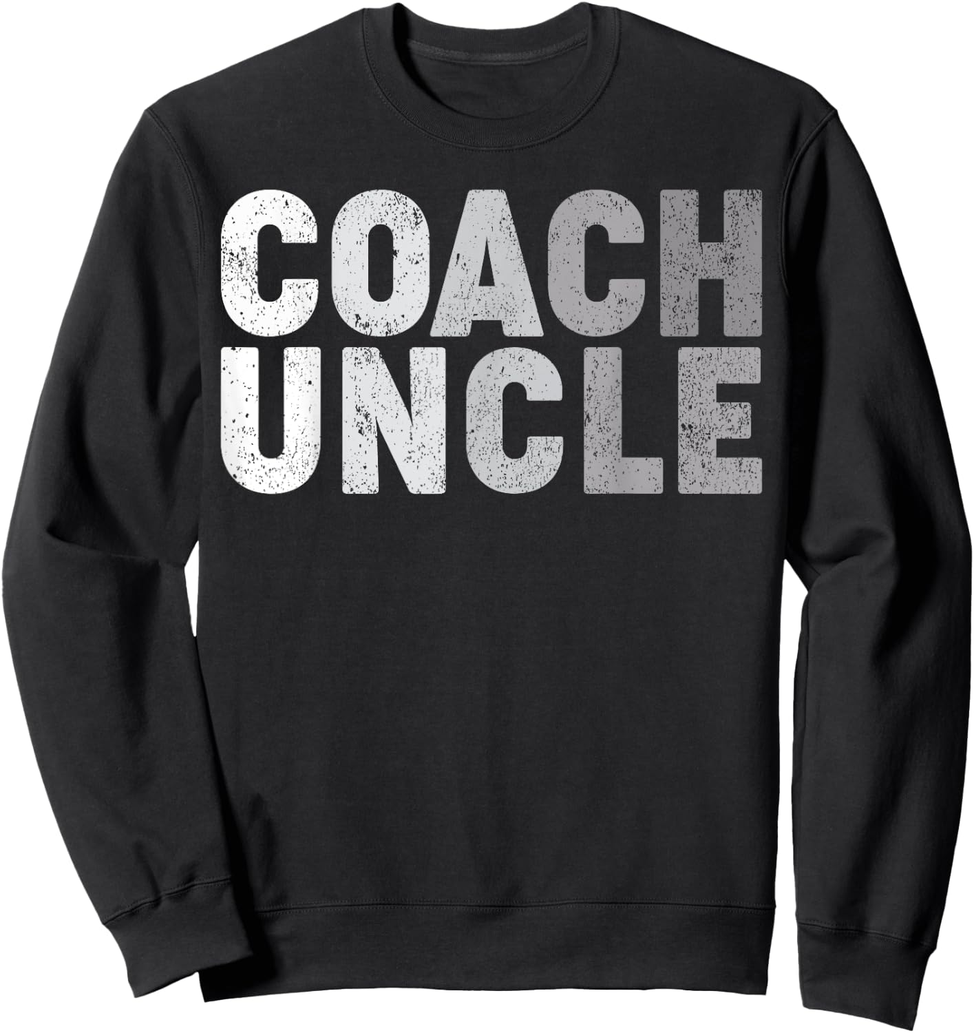 Coach Uncle Soccer Football Basketball Coach Father's Day Sweatshirt - Sweatshirt | Black