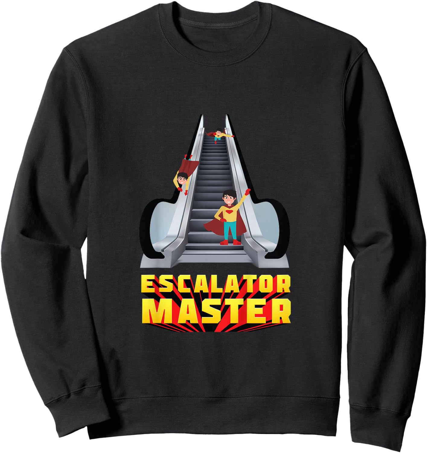 Escalator Master Sweatshirt - Sweatshirt | Black