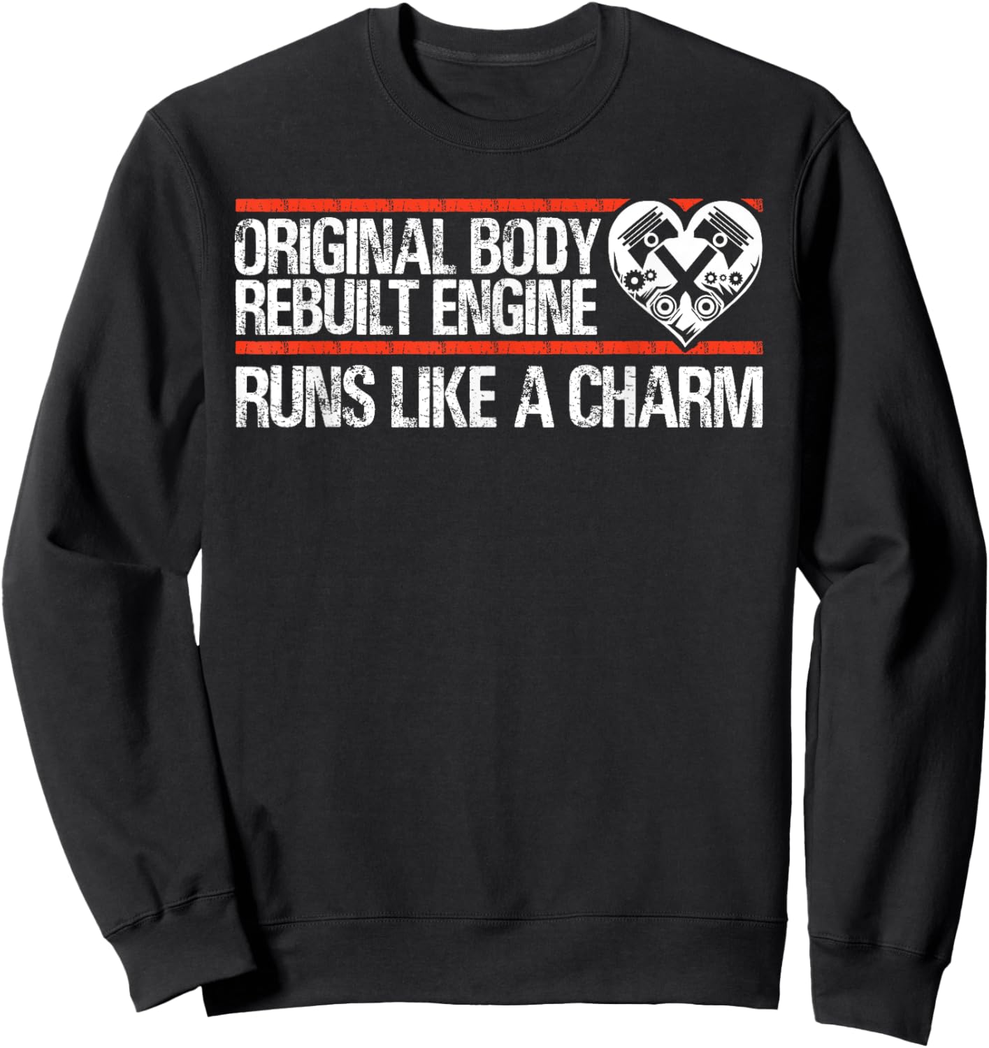 Funny Heart Attack Survivor Women Open Heart Surgery Sweatshirt - Sweatshirt | Black