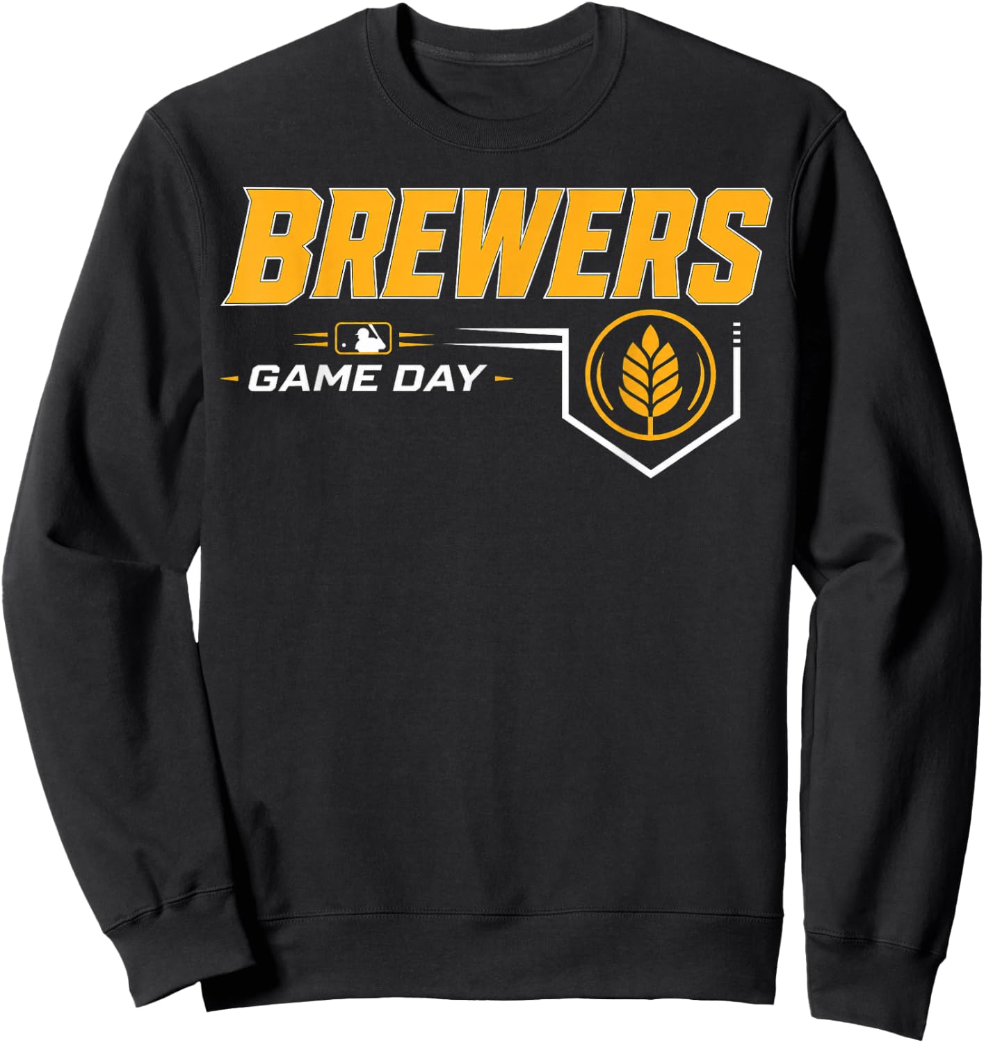 Vintage Brewers Retro Sweatshirt - Sweatshirt | Black