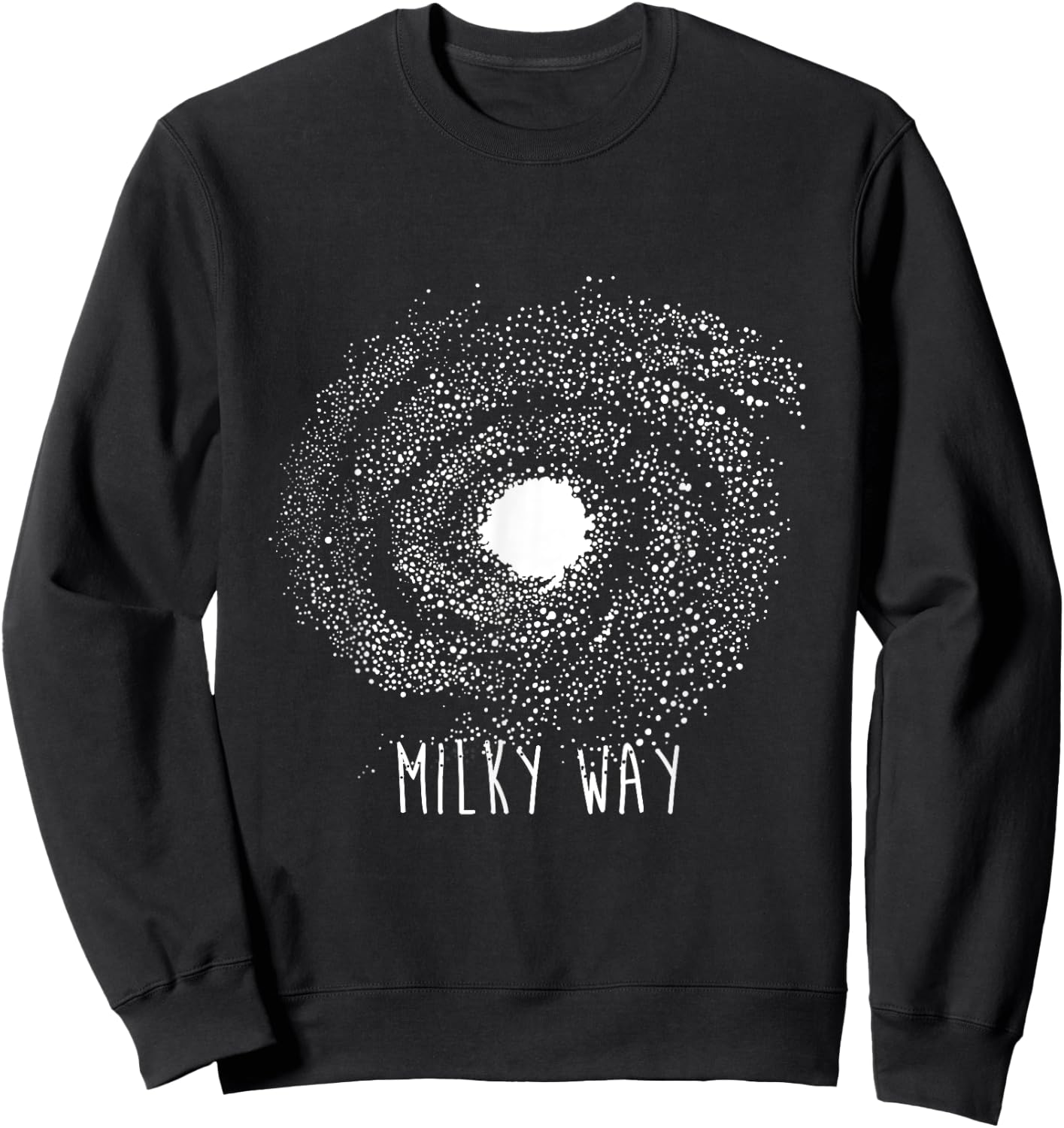 Milky Way Galaxy Sweatshirt - Sweatshirt | Black