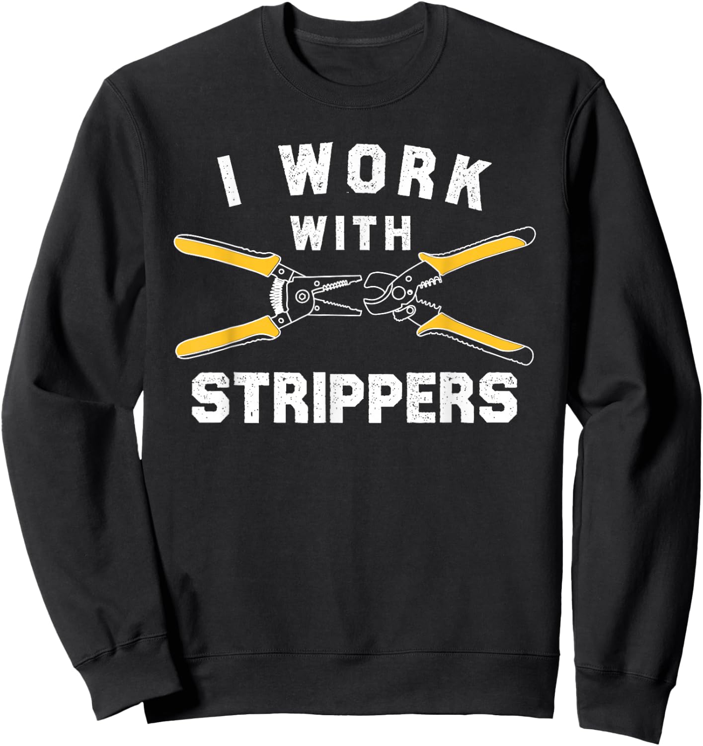 Funny Electrician Art Dad Electronics Engineer Humor Small Sweatshirt - Sweatshirt | Black