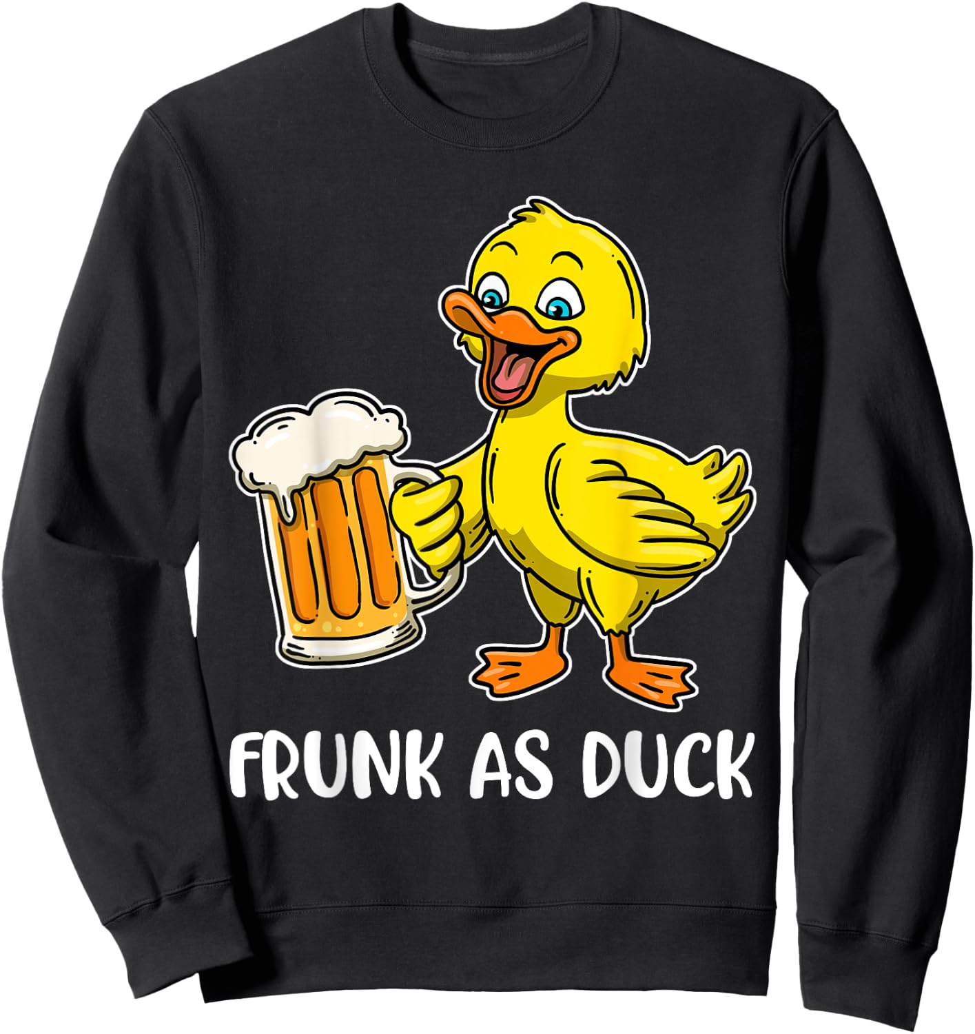 Frunk As Duck Sweatshirt - Sweatshirt | Black