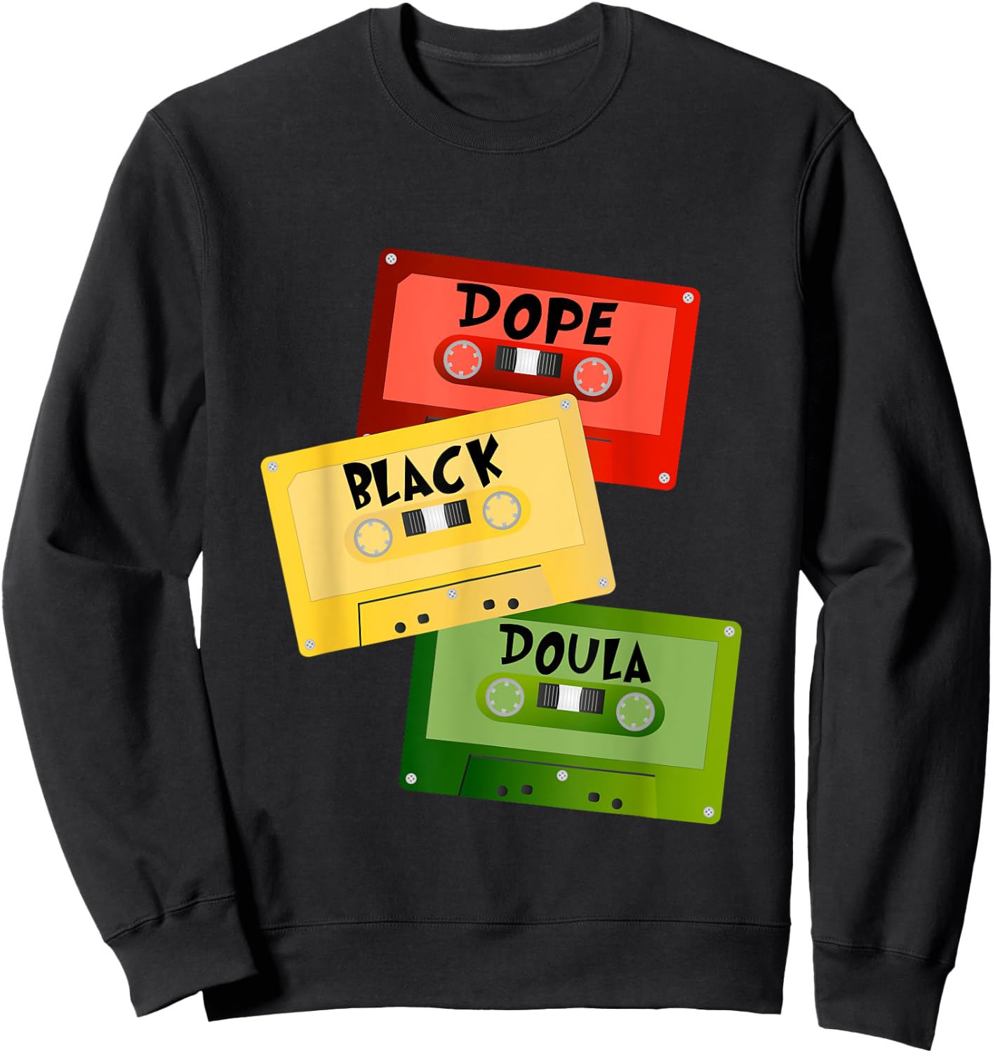 Dope Black Doula Black History Month Black Birth Matters Sweatshirt - Sweatshirt | Black
