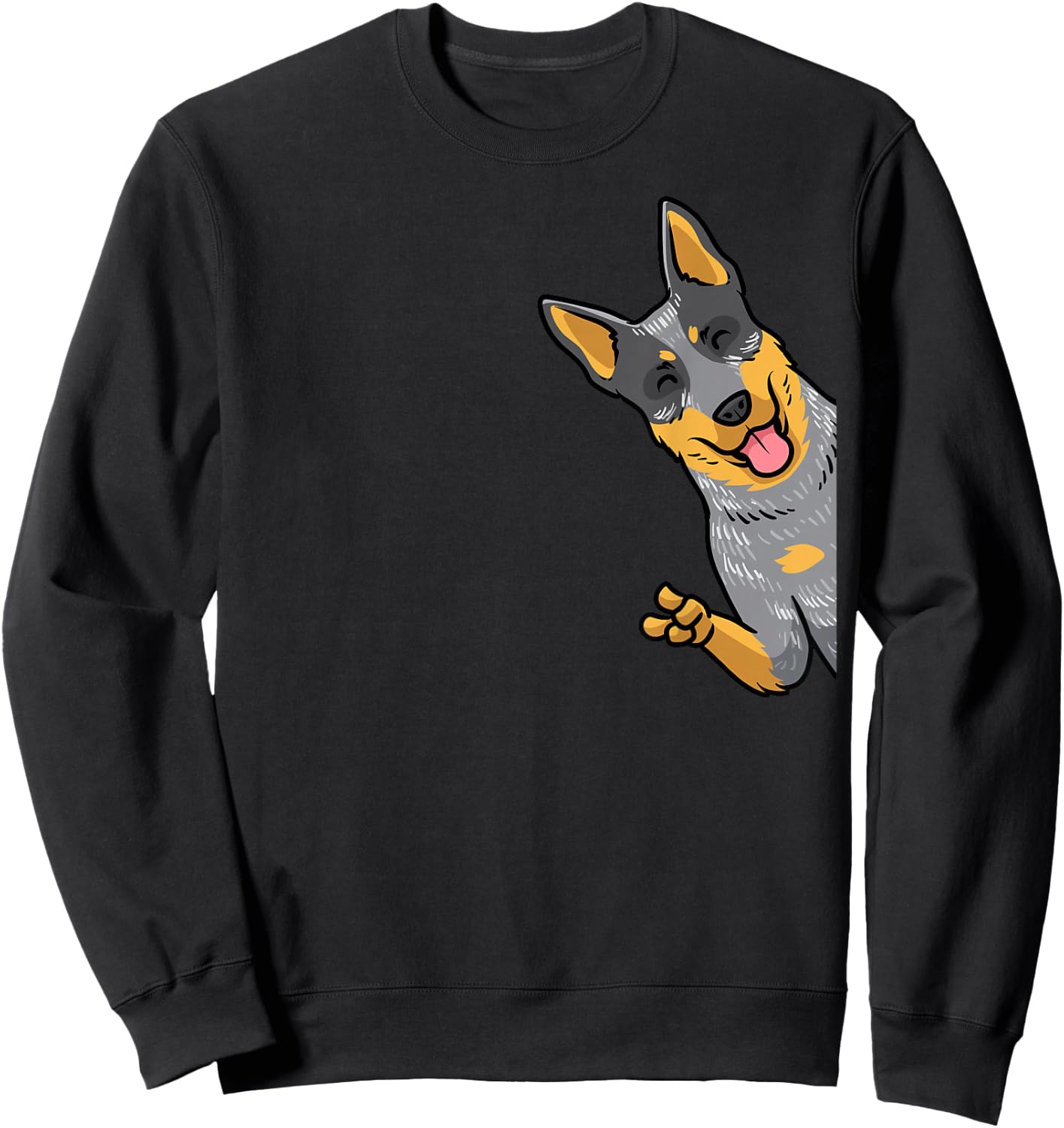 Australian Cattle Dog Heeler Sweatshirt - Sweatshirt | Black