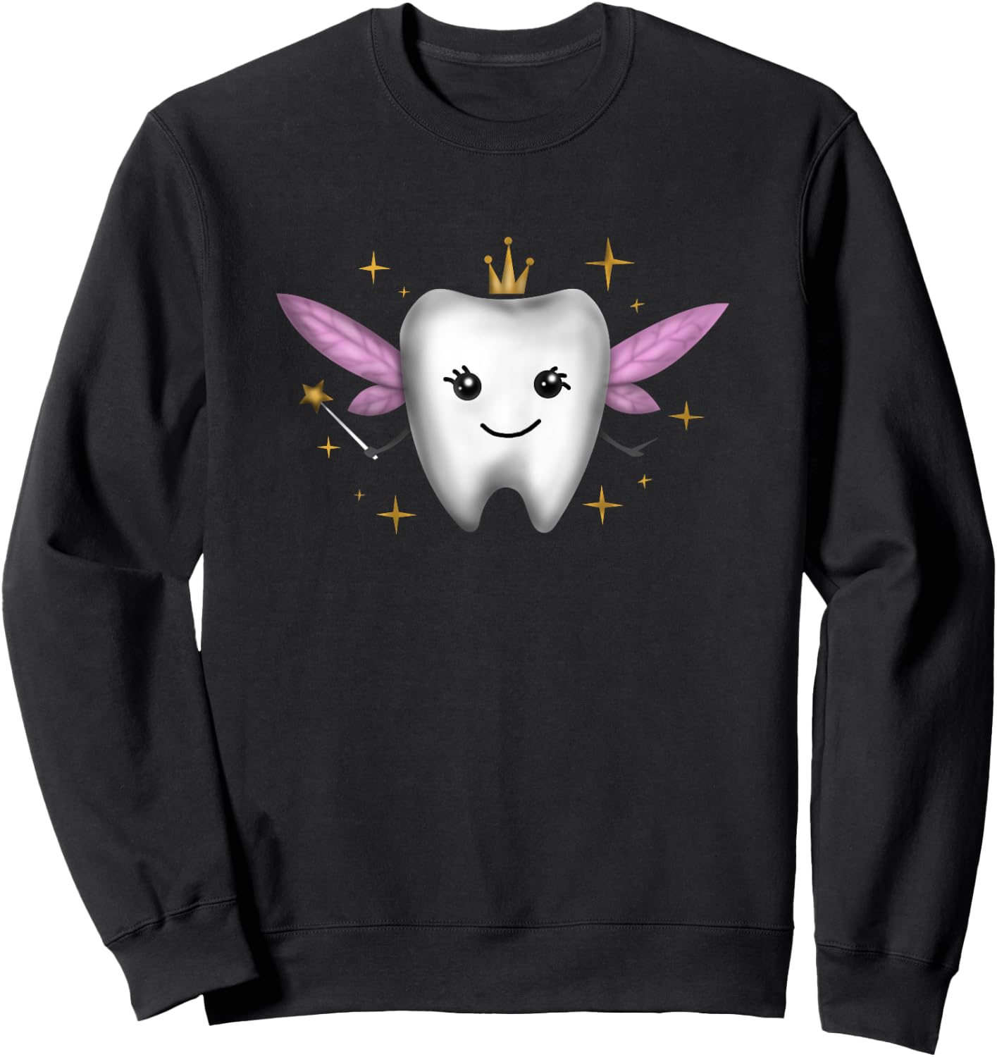 Dentist dental assistant dentistry Sweatshirt - Sweatshirt | Black