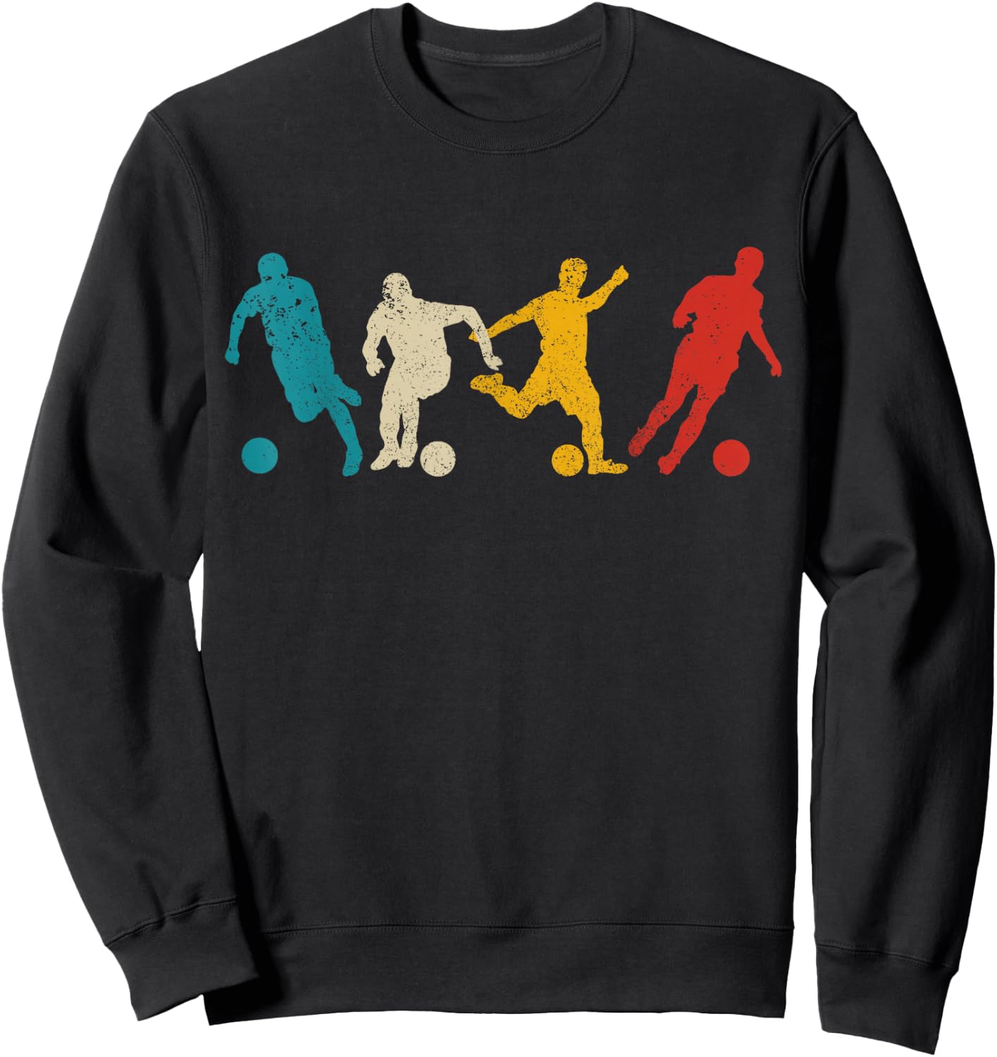Soccer Player Coach Sports Men Boys Girls Soccer Sweatshirt - Sweatshirt | Black