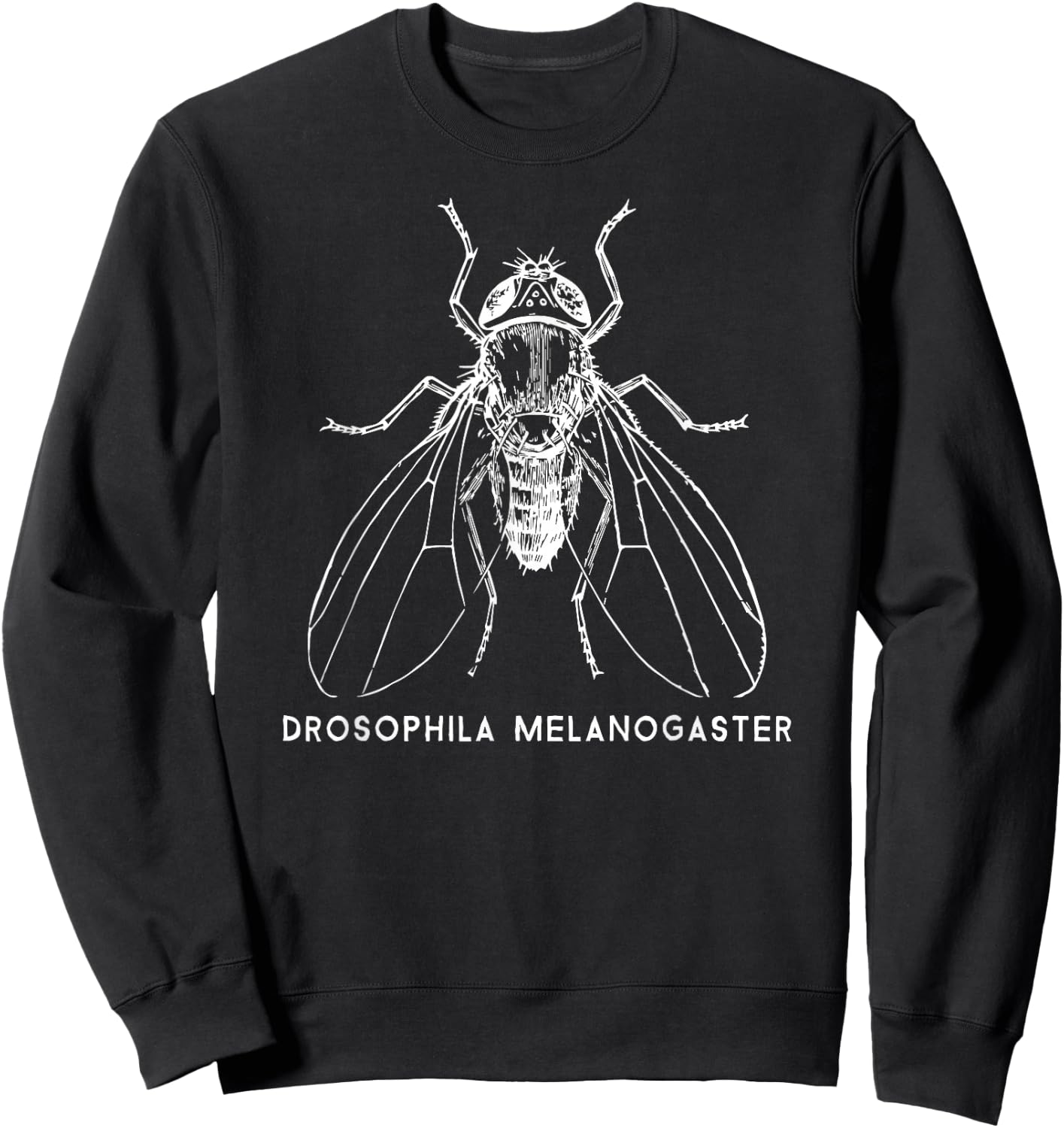 Science genetics Fruit Fly for biology major Sweatshirt - Sweatshirt | Black