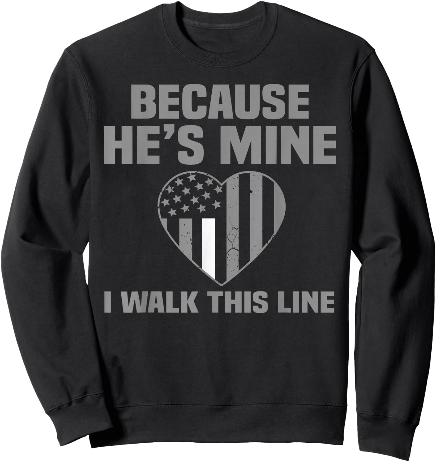 Wife Girlfriend Ems Officers Emt Paramedic Funny Shirt Sweatshirt - Sweatshirt | Black