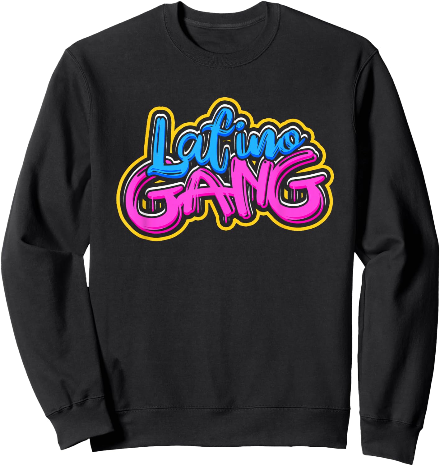 Latino gang - Hispanic mexican and latin ancestors Sweatshirt - Sweatshirt | Black