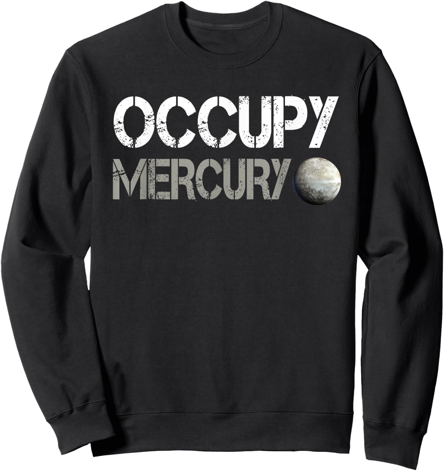 Occupy Mercury Space Explorer Sweatshirt - Sweatshirt | Black