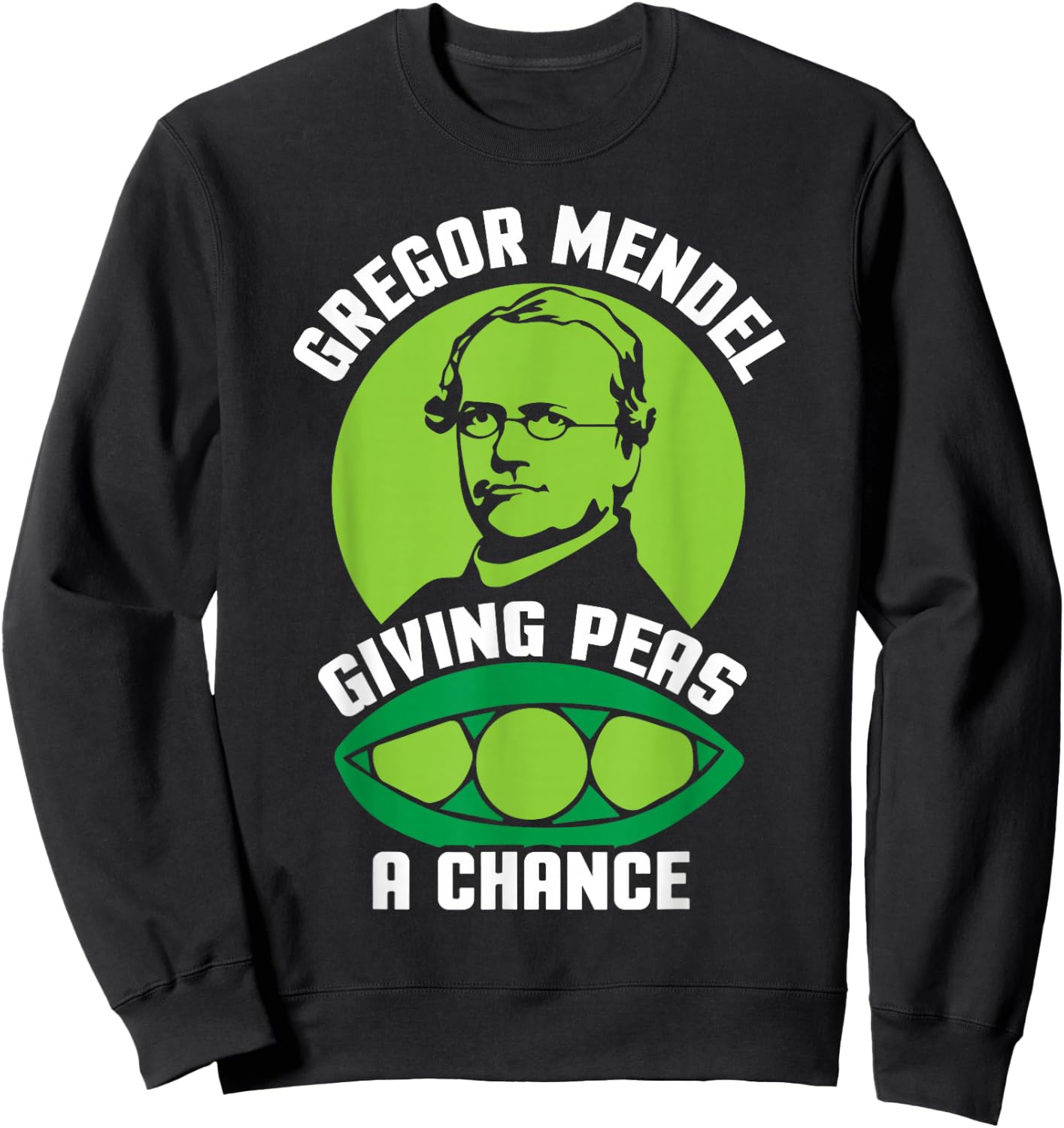 Chemist Chemistry - Gregor Mendel Sweatshirt - Sweatshirt | Black
