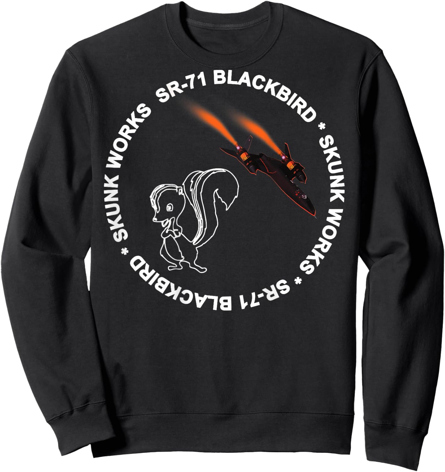 SR-71 Blackbird Sweatshirt - Sweatshirt | Black
