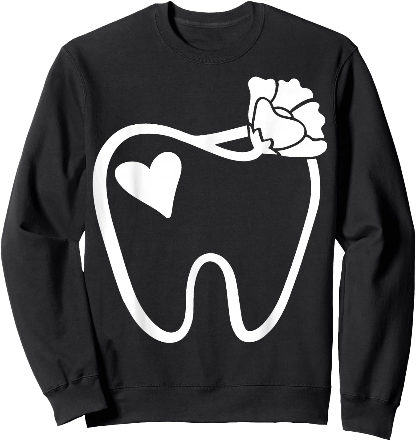 Dentist Dental Assistant Dental Hygienist Dentistry Sweatshirt - Sweatshirt | Black