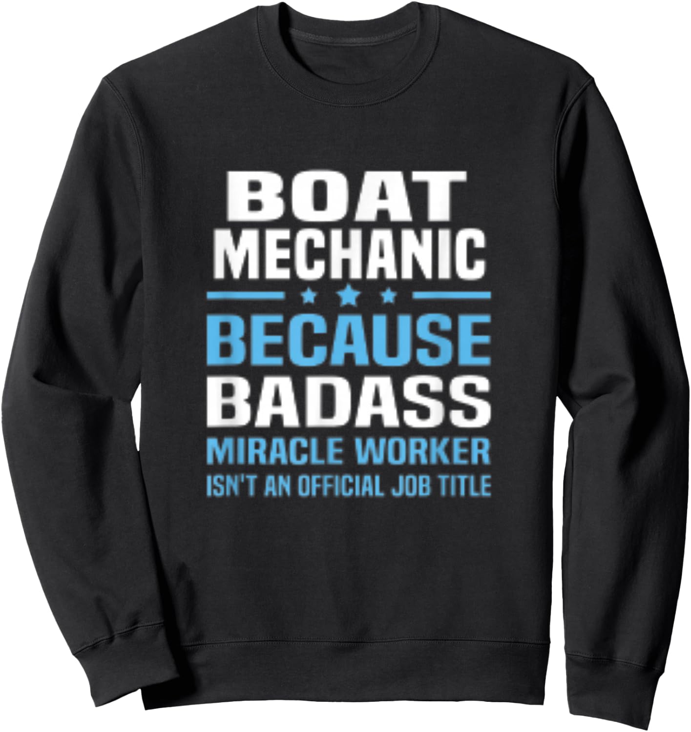 Boat Mechanic Sweatshirt - Sweatshirt | Black