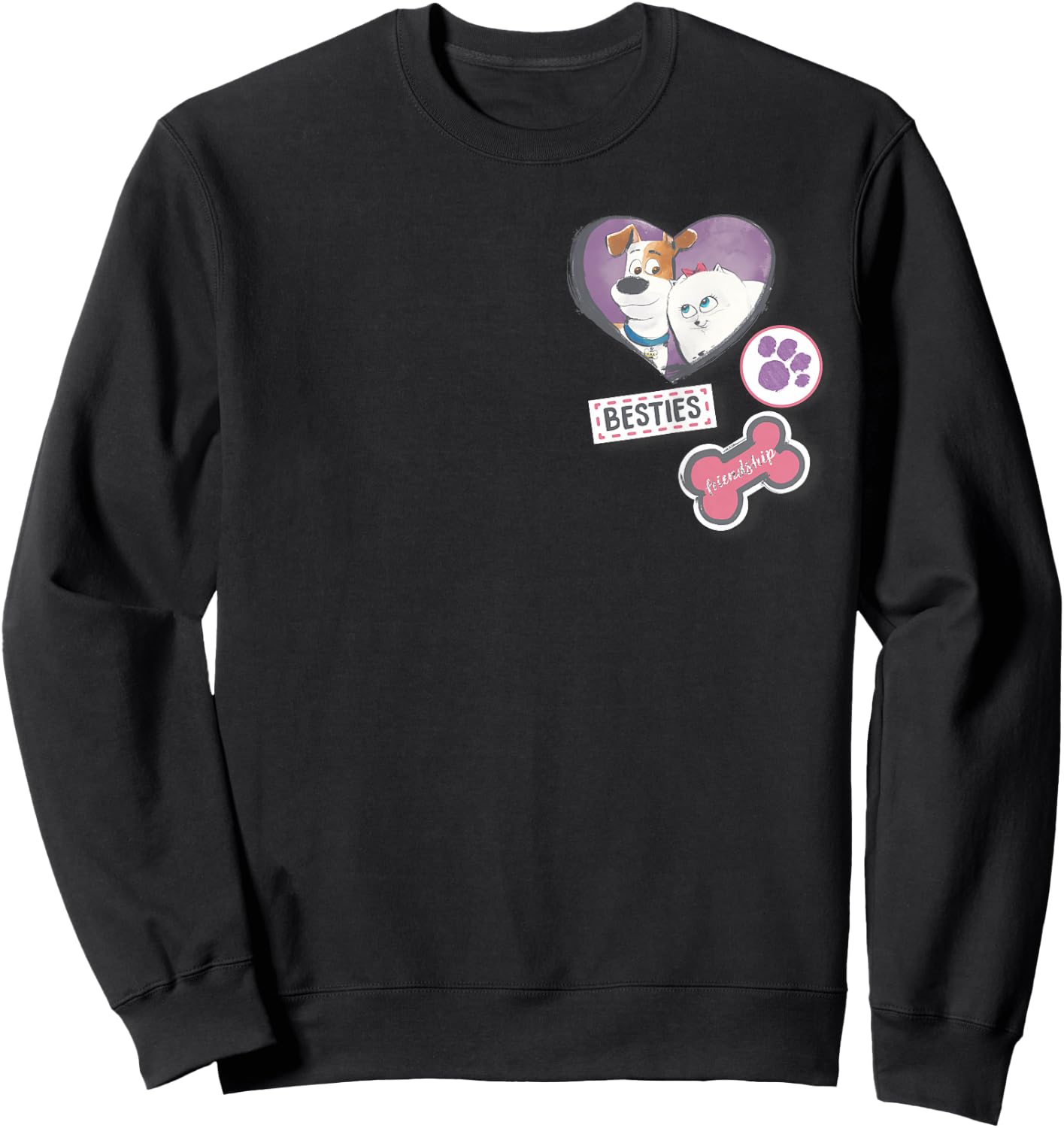 The Secret Life of Pets 2 Besties Forever Sweatshirt - Sweatshirt | Black