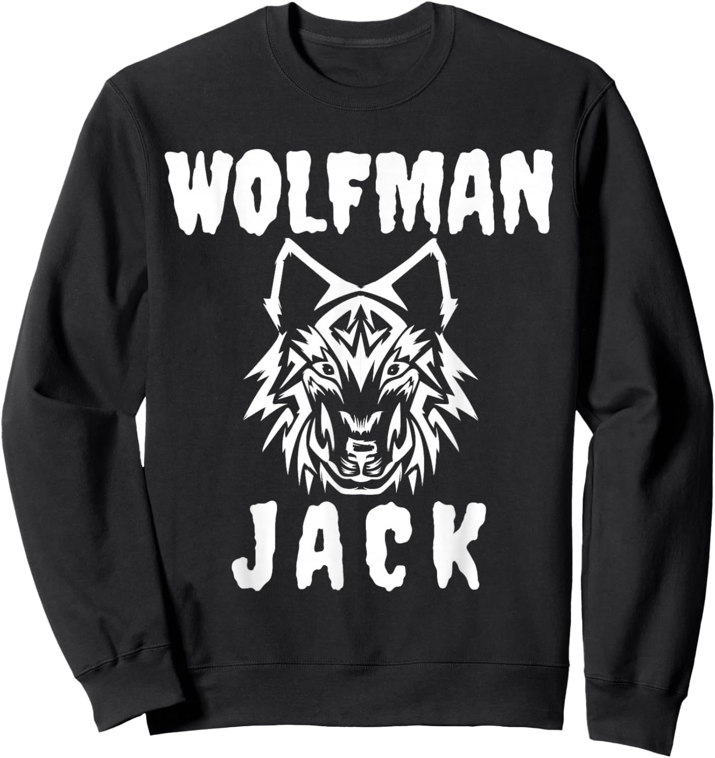 Wolfman Jack Sweatshirt - Sweatshirt | Black