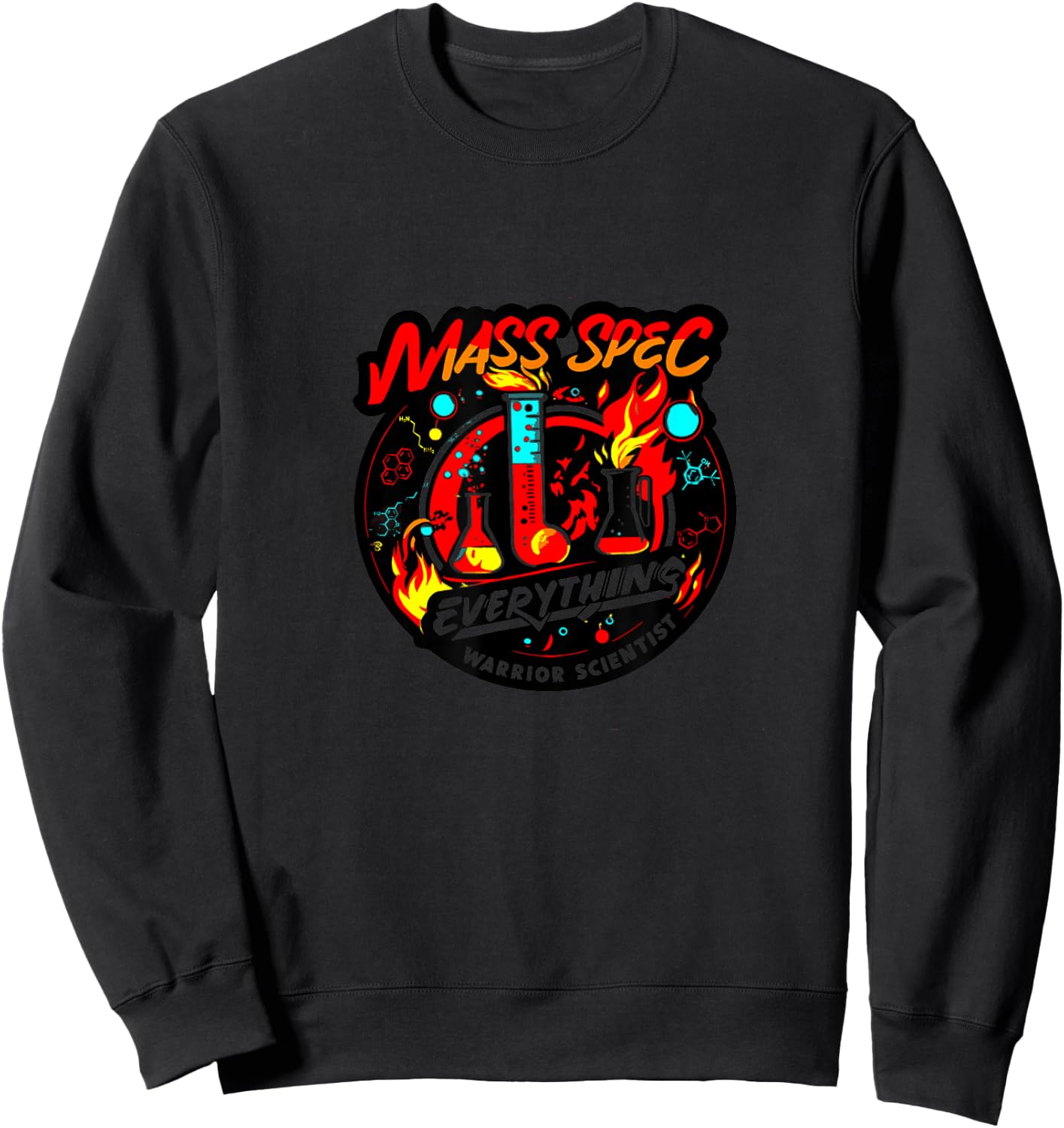 Warrior Scientist Sweatshirt - Sweatshirt | Black