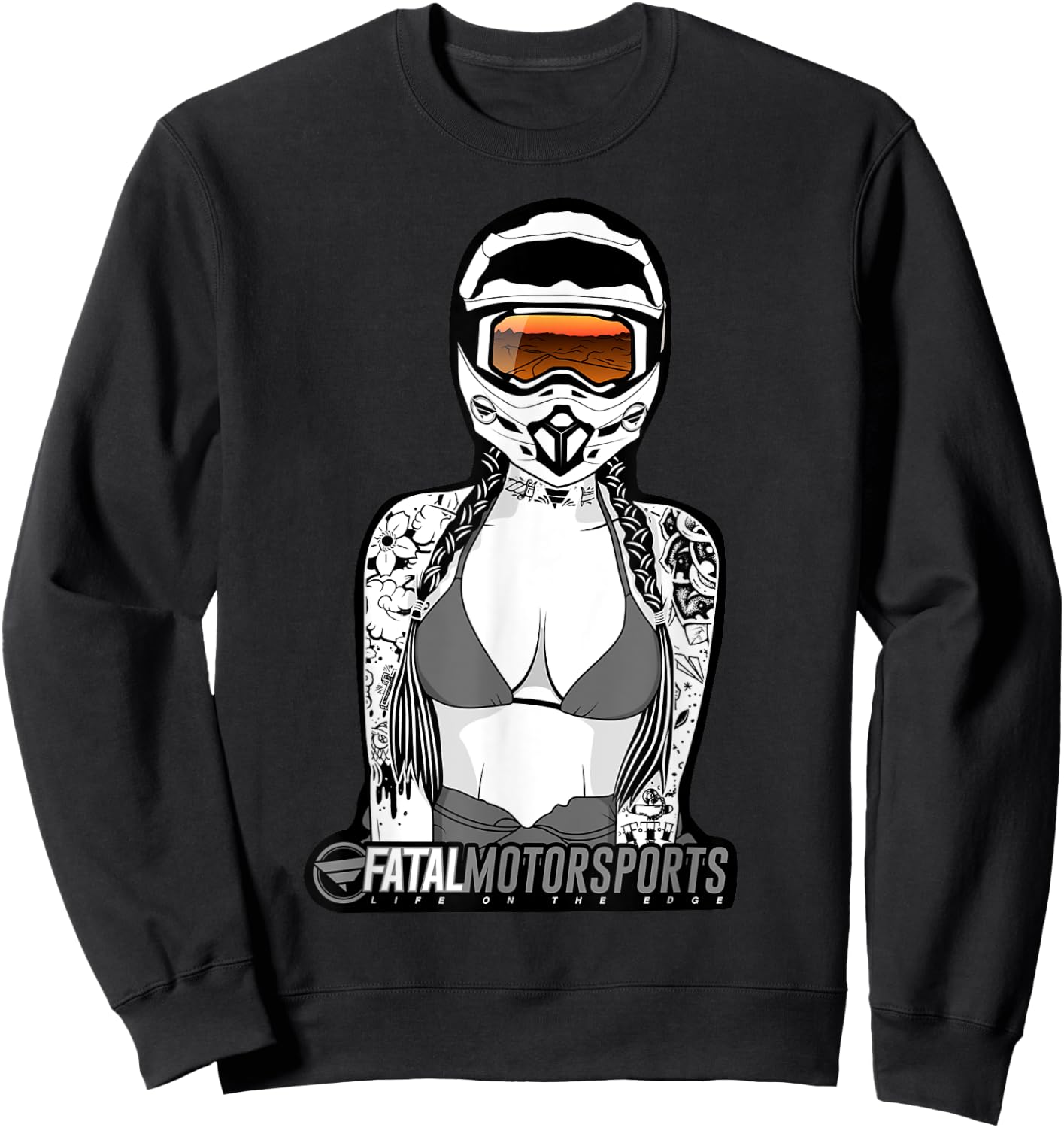 Goggles Sweatshirt - Sweatshirt | Black