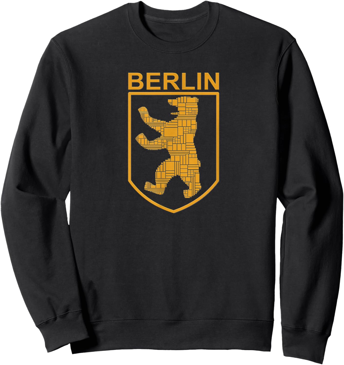 Berlin Design - Berlin Bear - I Love Berlin Sweatshirt - Sweatshirt | Black