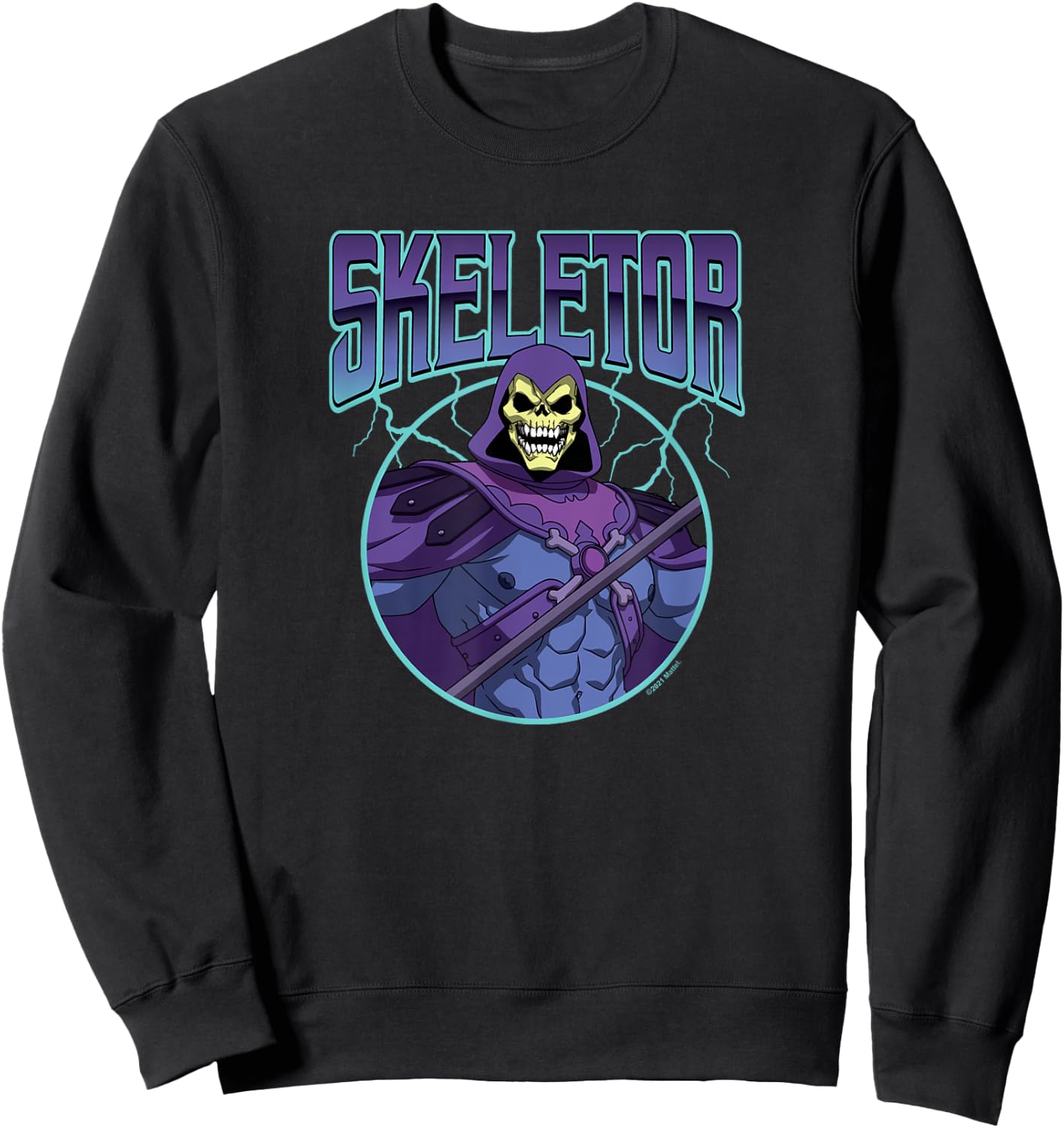 Masters Of The Universe Revelation - Skeletor Lighting Bolts Sweatshirt - Sweatshirt | Black