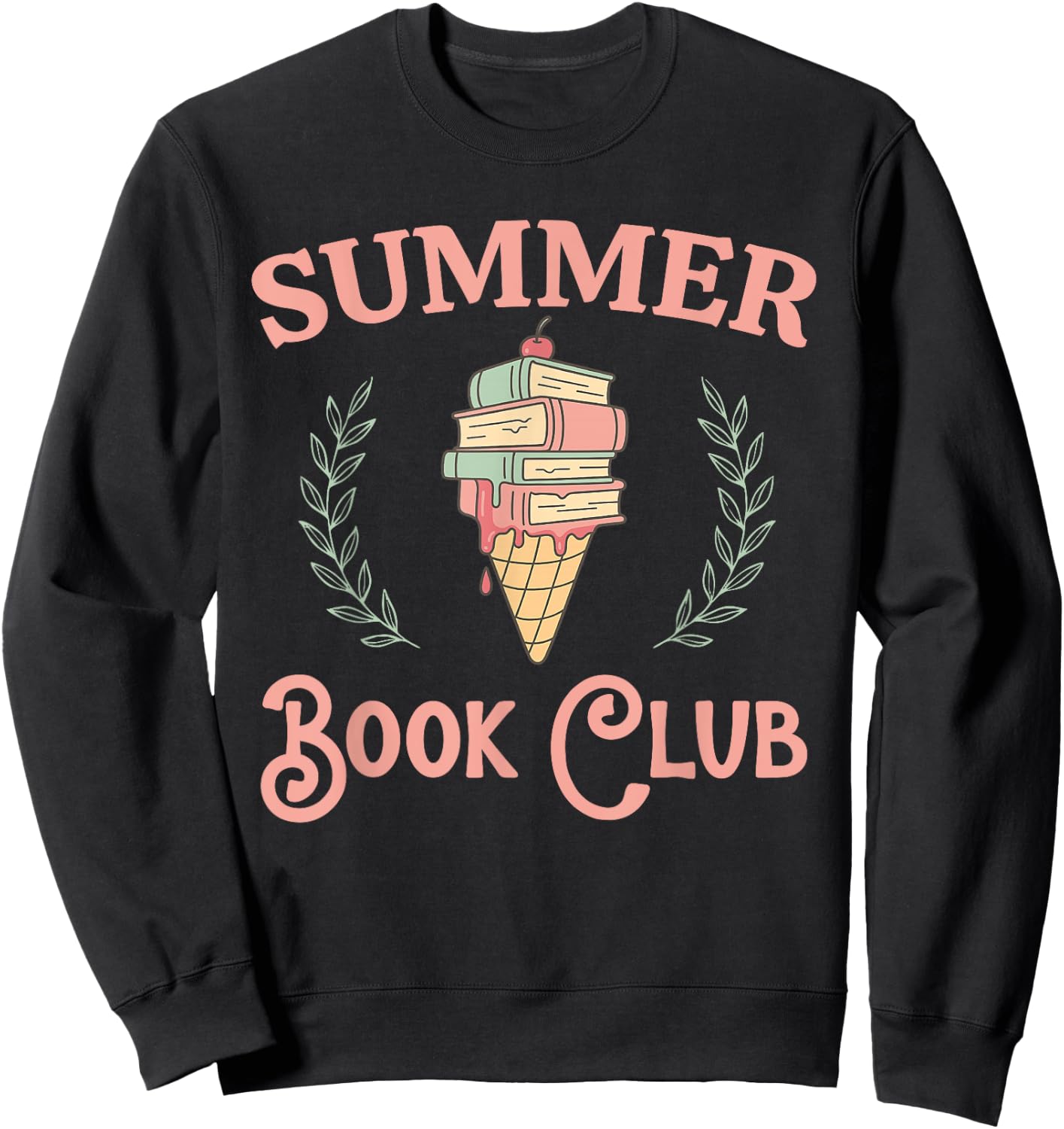 Summer Book Club Sweatshirt - Sweatshirt | Black