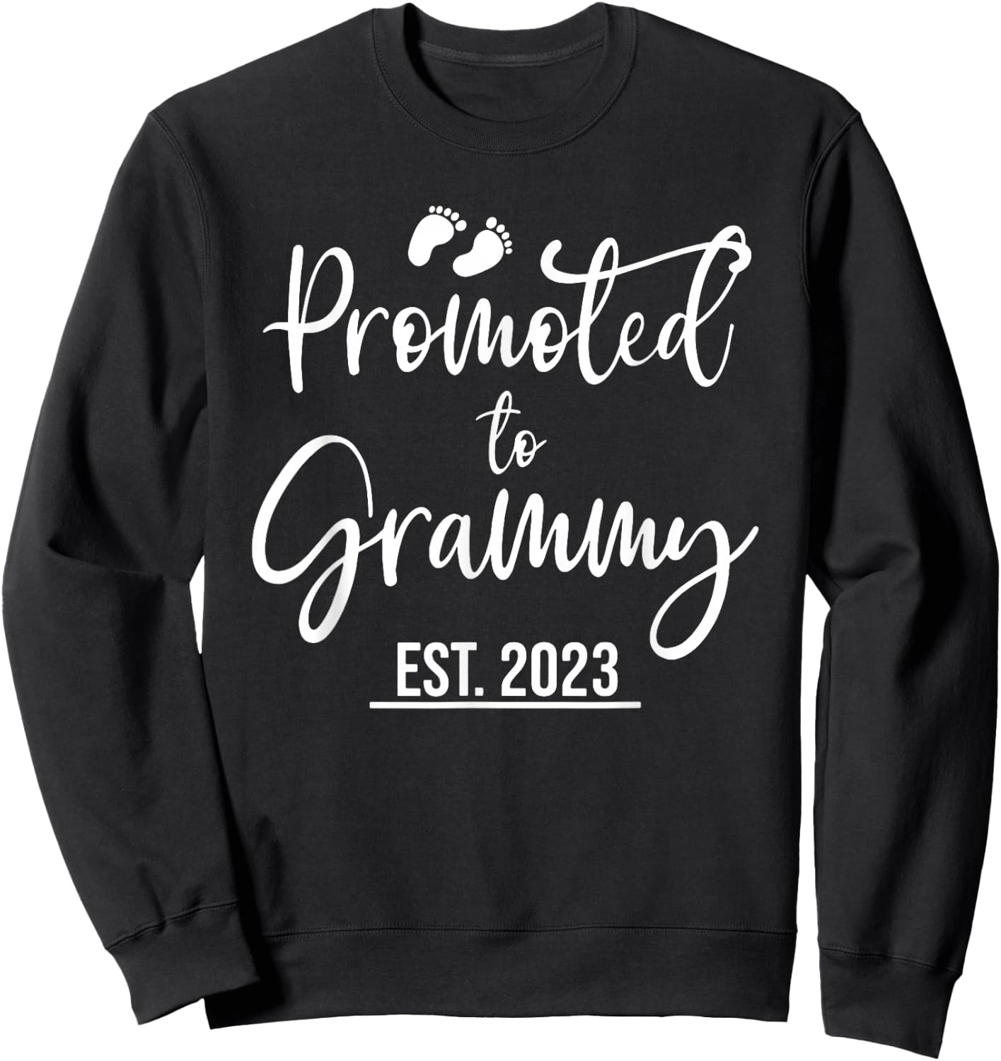 Promoted to Grammy Est 2023, GiGi Established Sweatshirt - Sweatshirt | Black