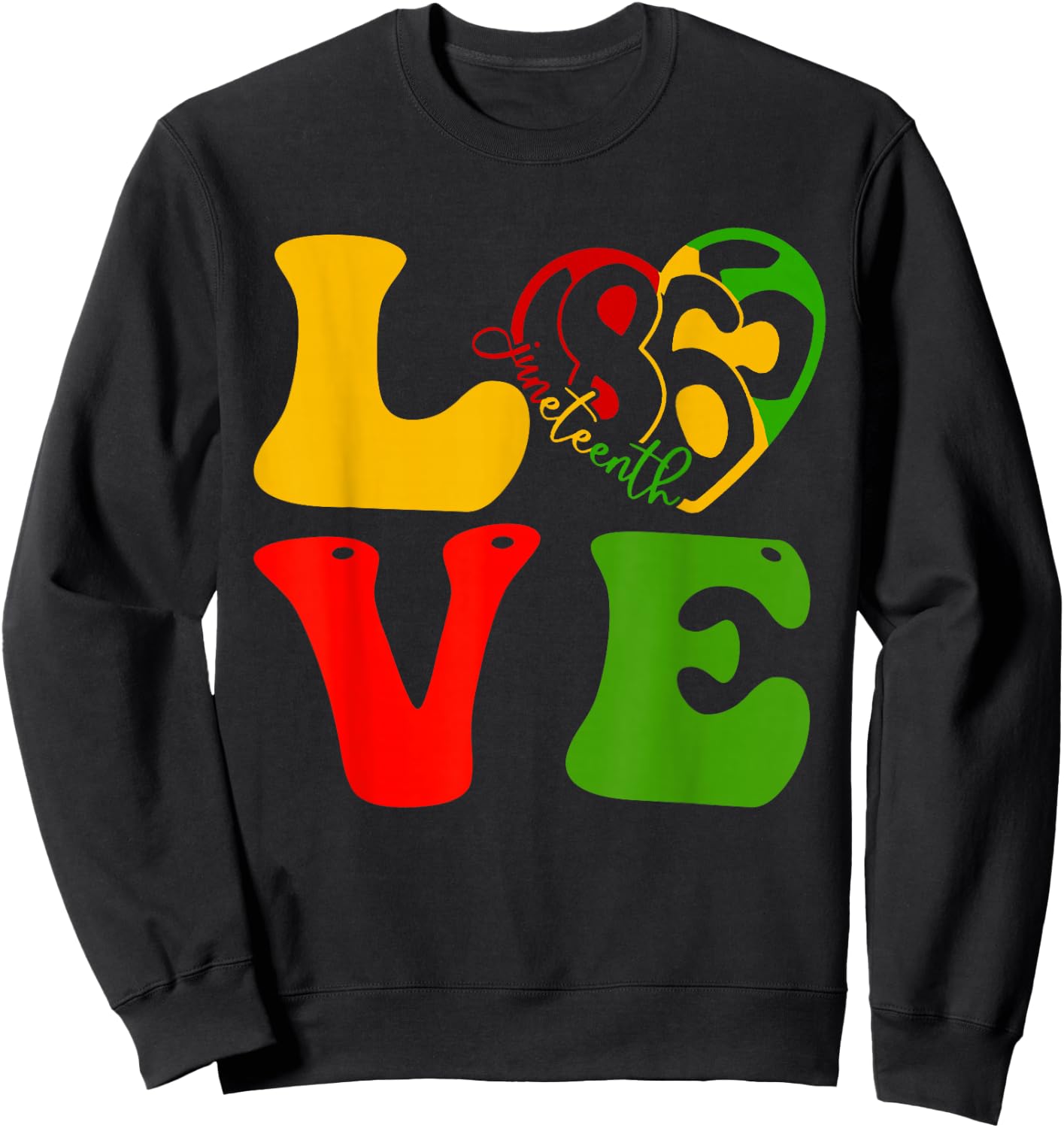 Happy Juneteenth is My Independence Day Love Black Women Kid Sweatshirt - Sweatshirt | Black