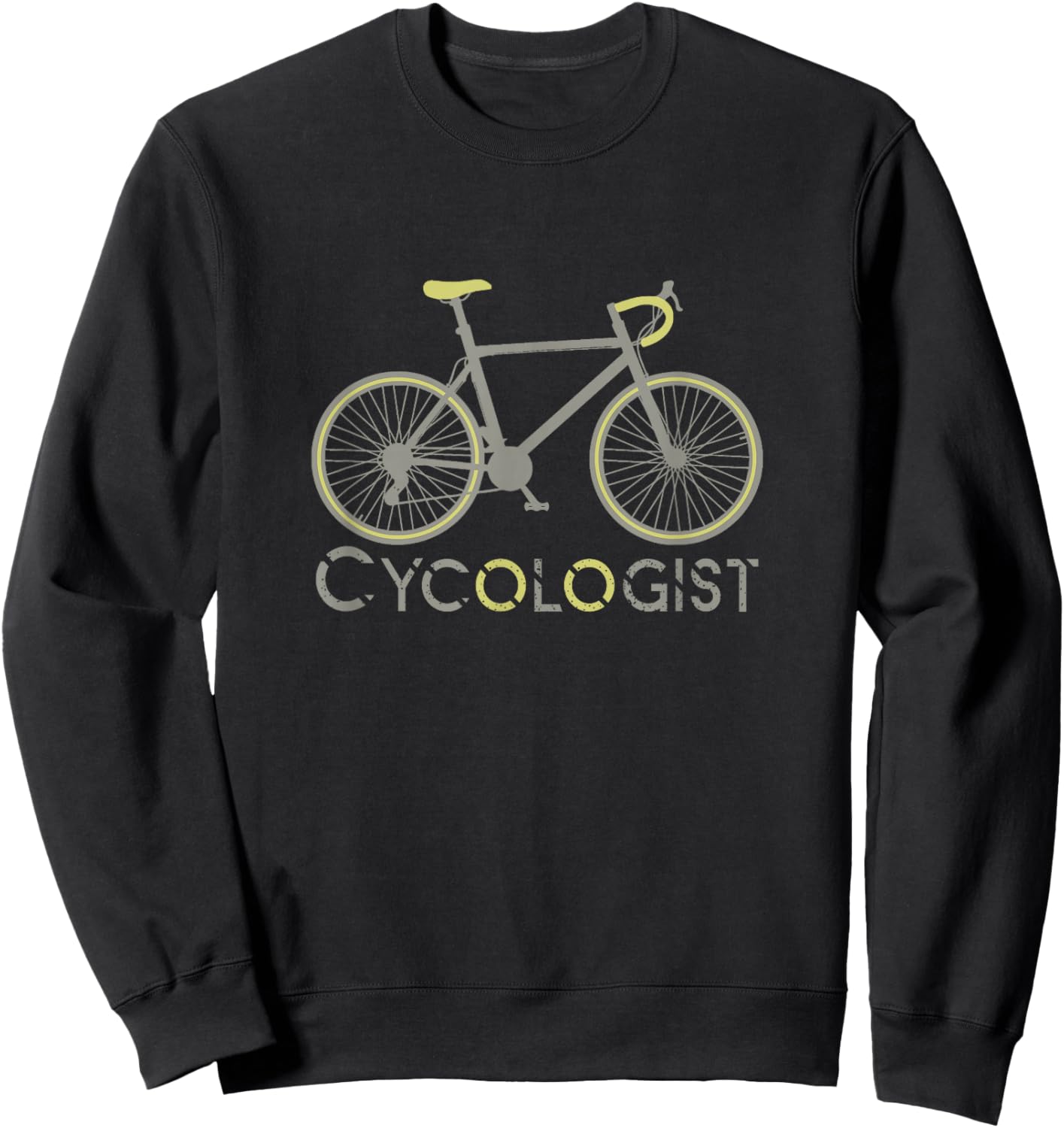 Gifts for cyclists and cyclists Funny MTB Cycling Bike Cycology - -Adults, -Kids - Black - Short Sleeve - Small - Classic Fit - Cotton - Cycling - Birthday Sweatshirt - Sweatshirt | Black