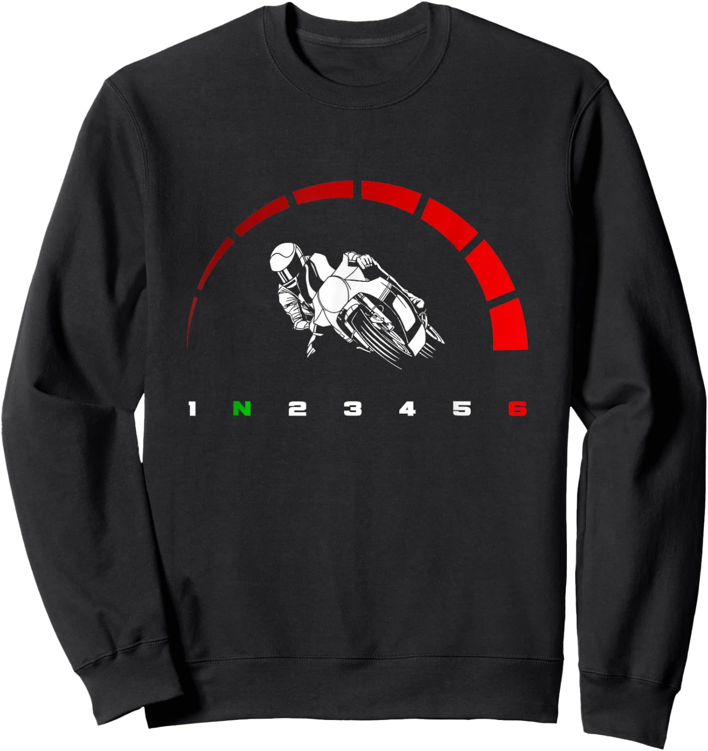 Motorcycle Apparel - Motorcycle Sweatshirt - Sweatshirt | Black