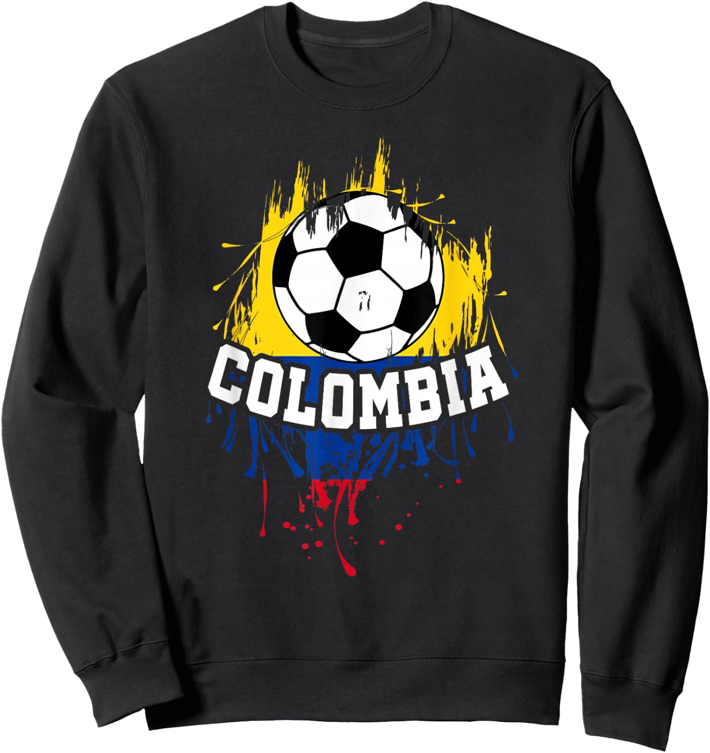 Colombia Soccer Colombian Football Colombiano Futbol Sweatshirt - Sweatshirt | Black