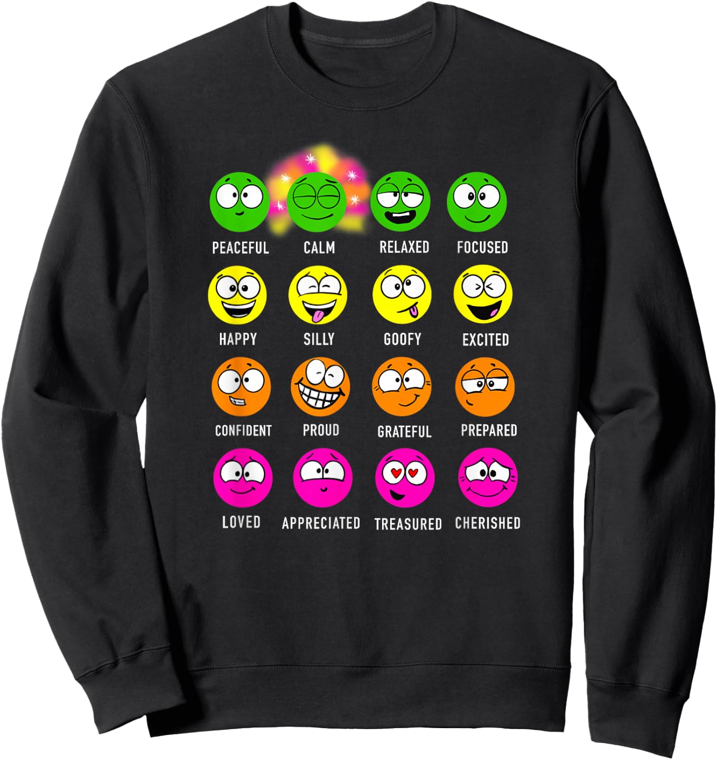 A Little SPOT of Feelings Group Sweatshirt - Sweatshirt | Black