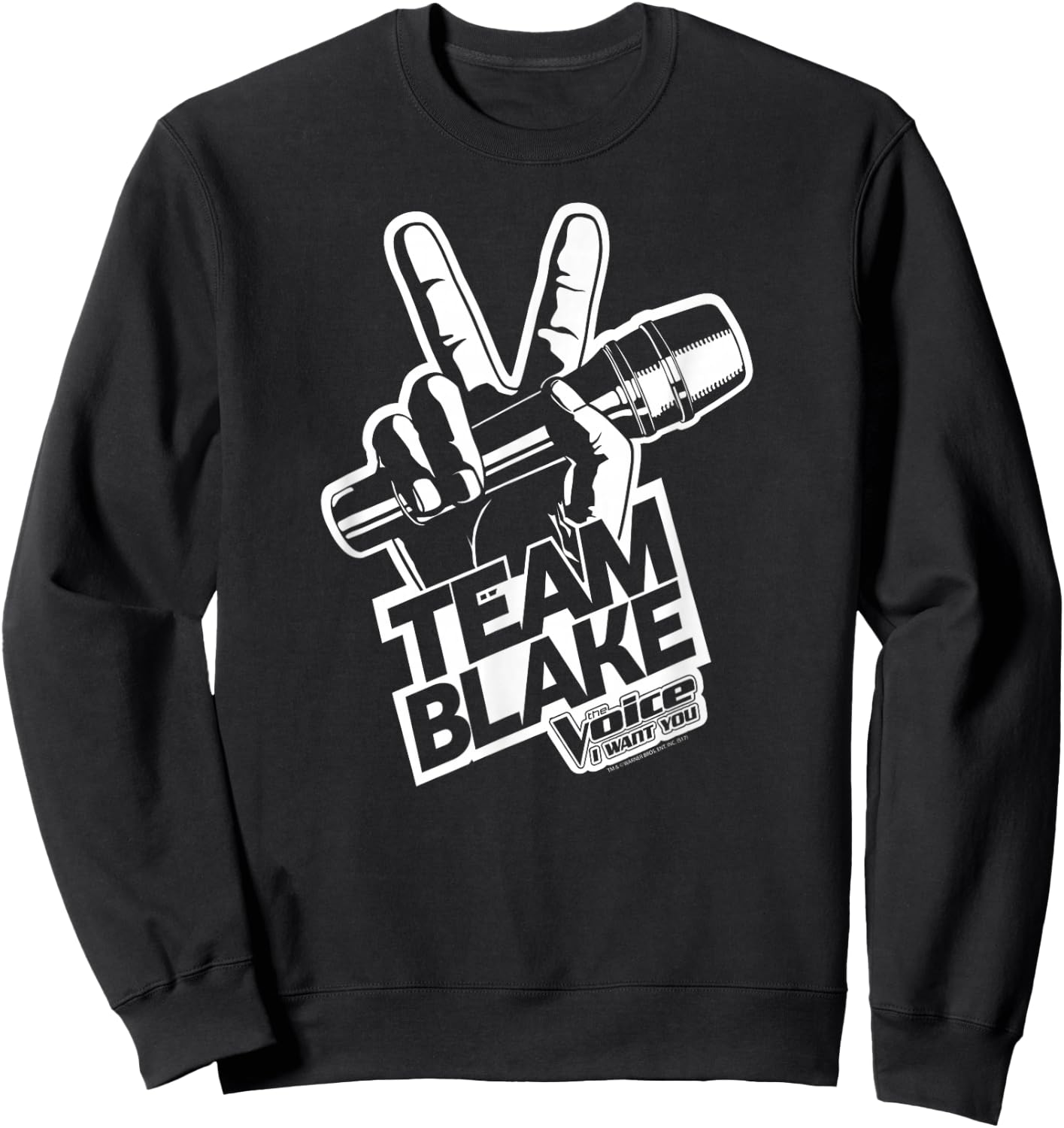 The Voice Blake Logo Sweatshirt - Sweatshirt | Black