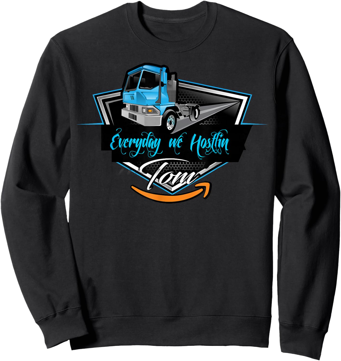 TOM Every Day We Hostlin Sweatshirt - Sweatshirt | Black