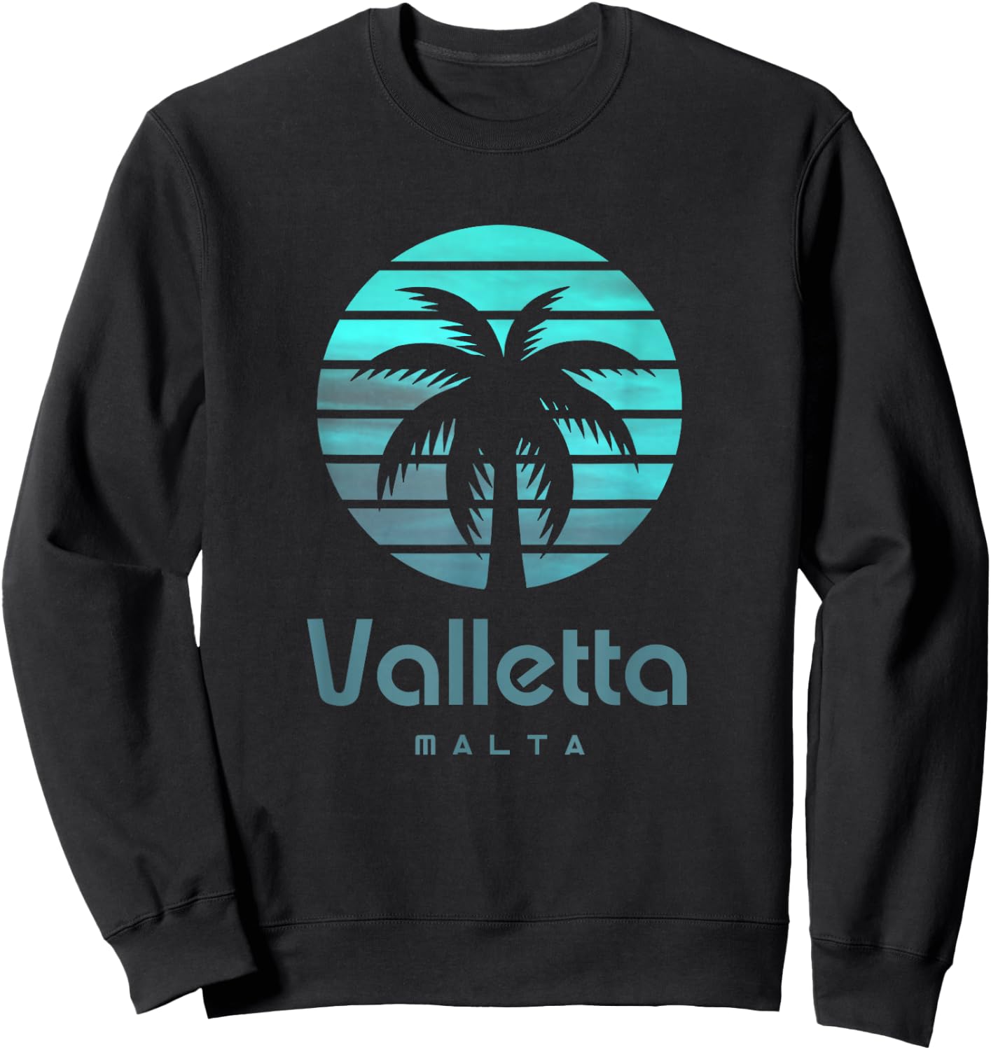 Valletta Malta Sweatshirt - Sweatshirt | Black