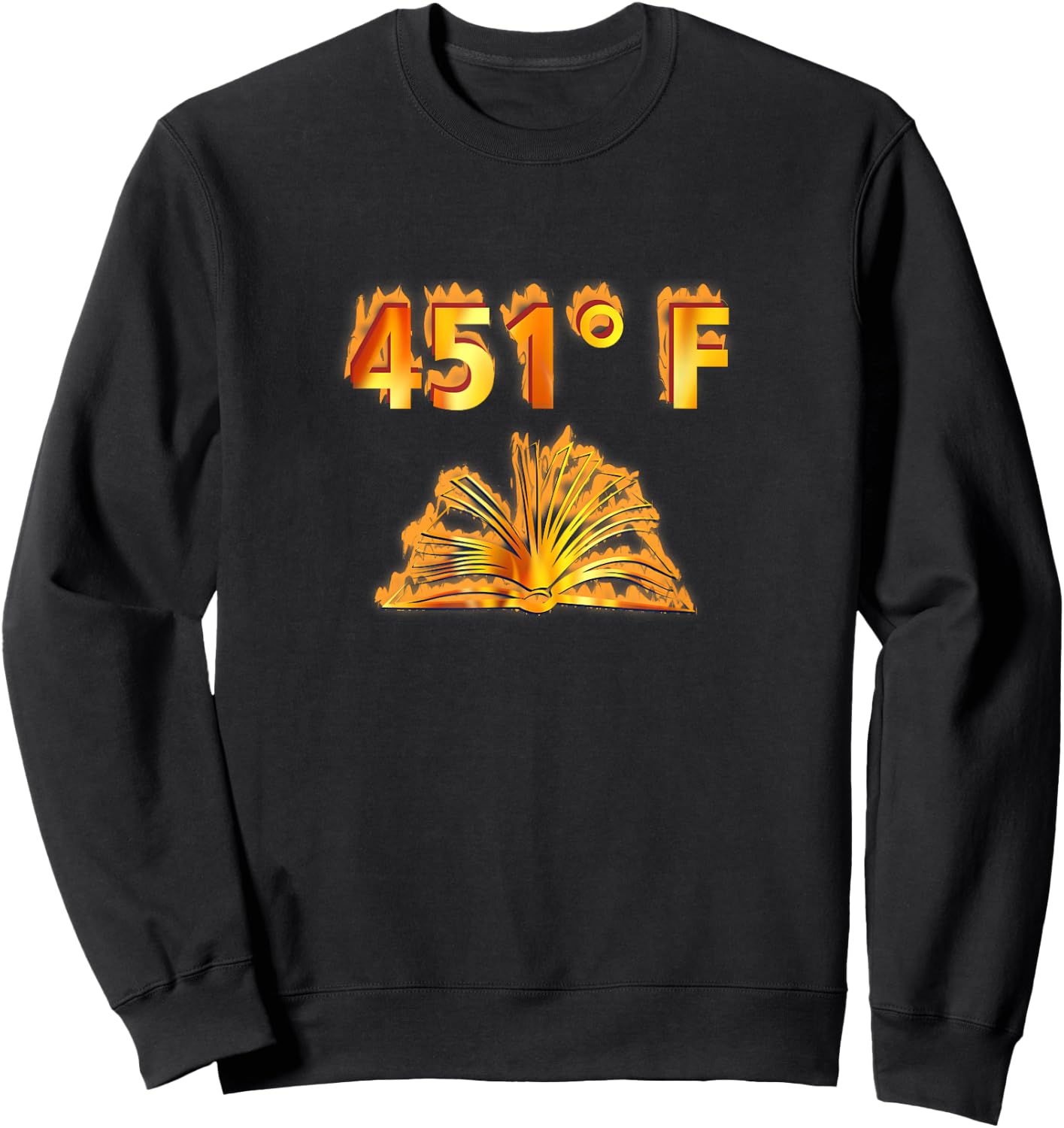 451 Fahrenheit Sweatshirt - Sweatshirt | Black