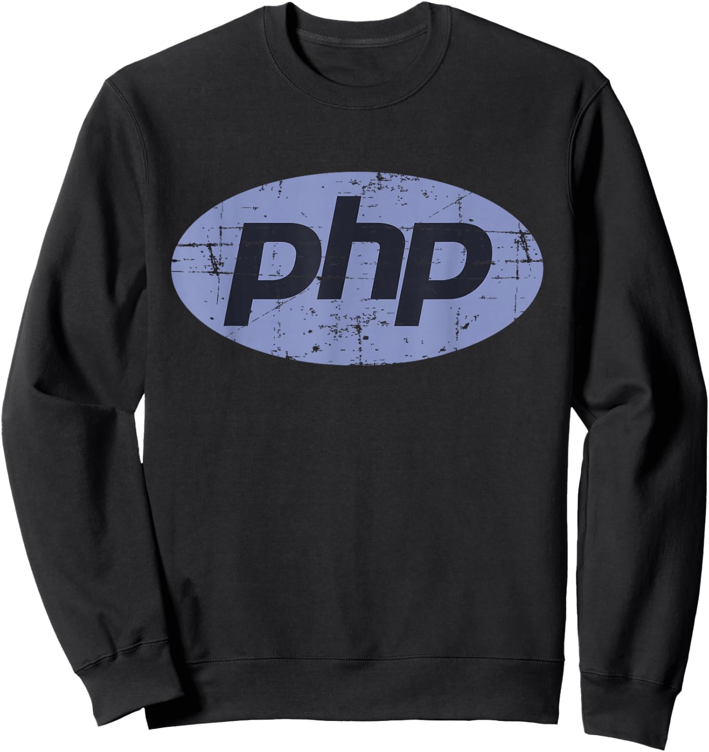 Vintage PHP Backend Laravel CodeIgniter Developer Sweatshirt - Sweatshirt | Black