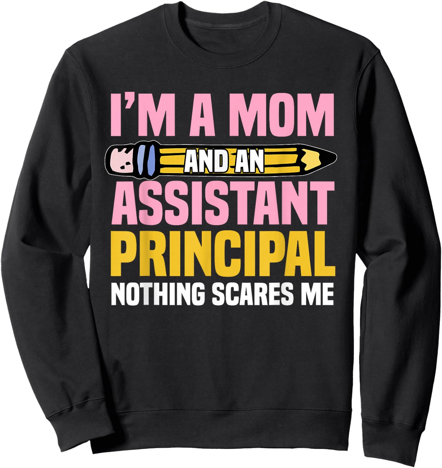 Assistant Principal Vice-Principal Headmasters Mother's Day Small Sweatshirt - Sweatshirt | Black