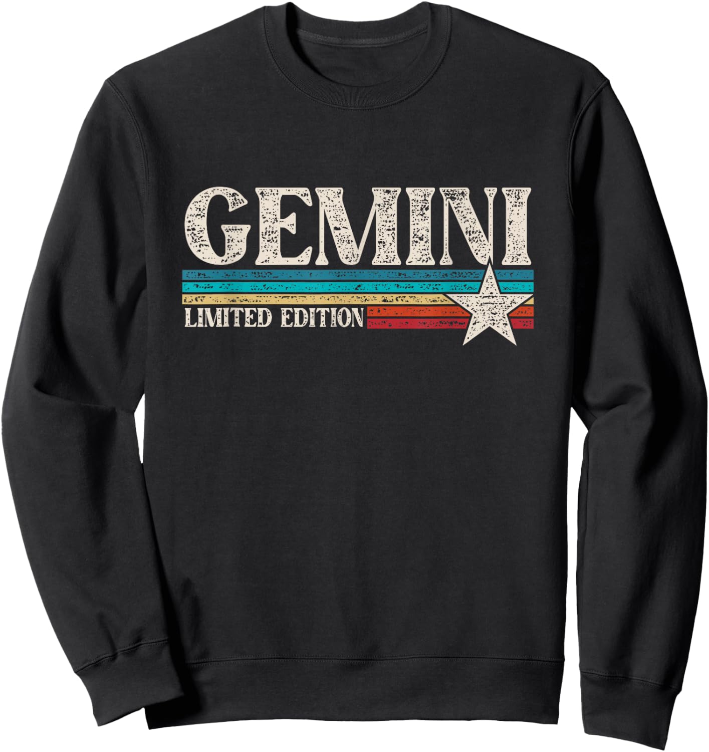 Zodiac sign Gemini Sweatshirt - Sweatshirt | Black