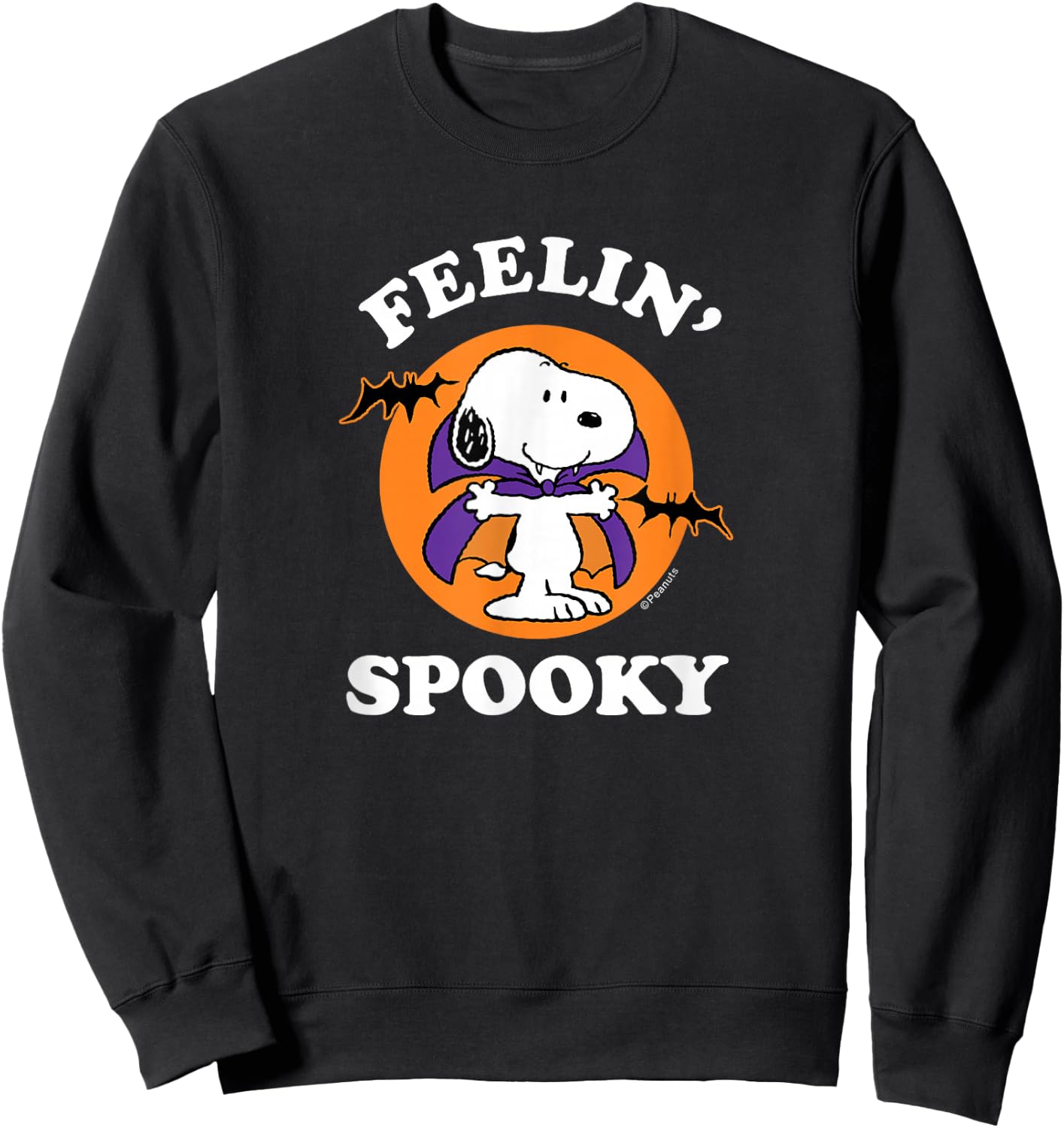 Peanuts - Halloween - Feelin' Spooky Sweatshirt - Sweatshirt | Black