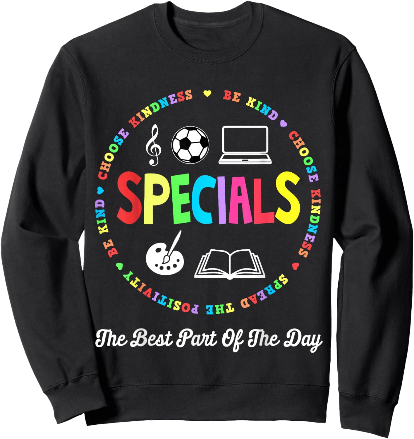 Specials Crew Teacher TRIBE Team Back To Primary School Sweatshirt - Sweatshirt | Black