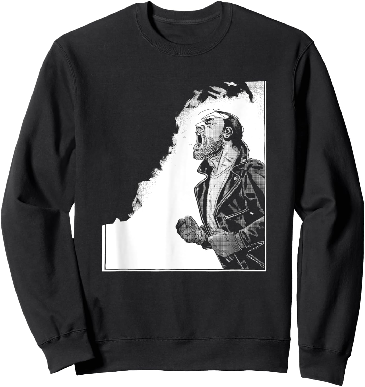 The Walking Dead Here's Negan Screamer Sweatshirt - Sweatshirt | Black