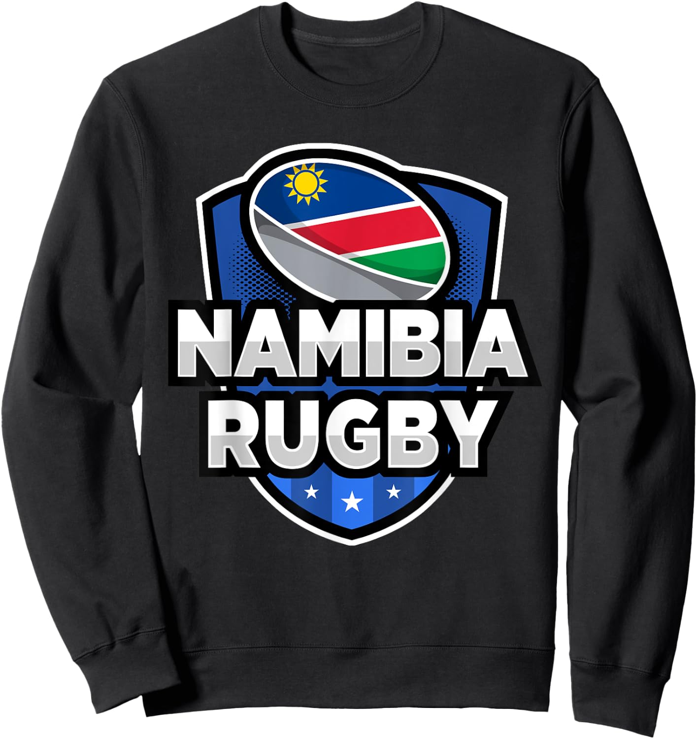 Love Namibia Rugby Namibian Team Jersey Sweatshirt - Sweatshirt | Black