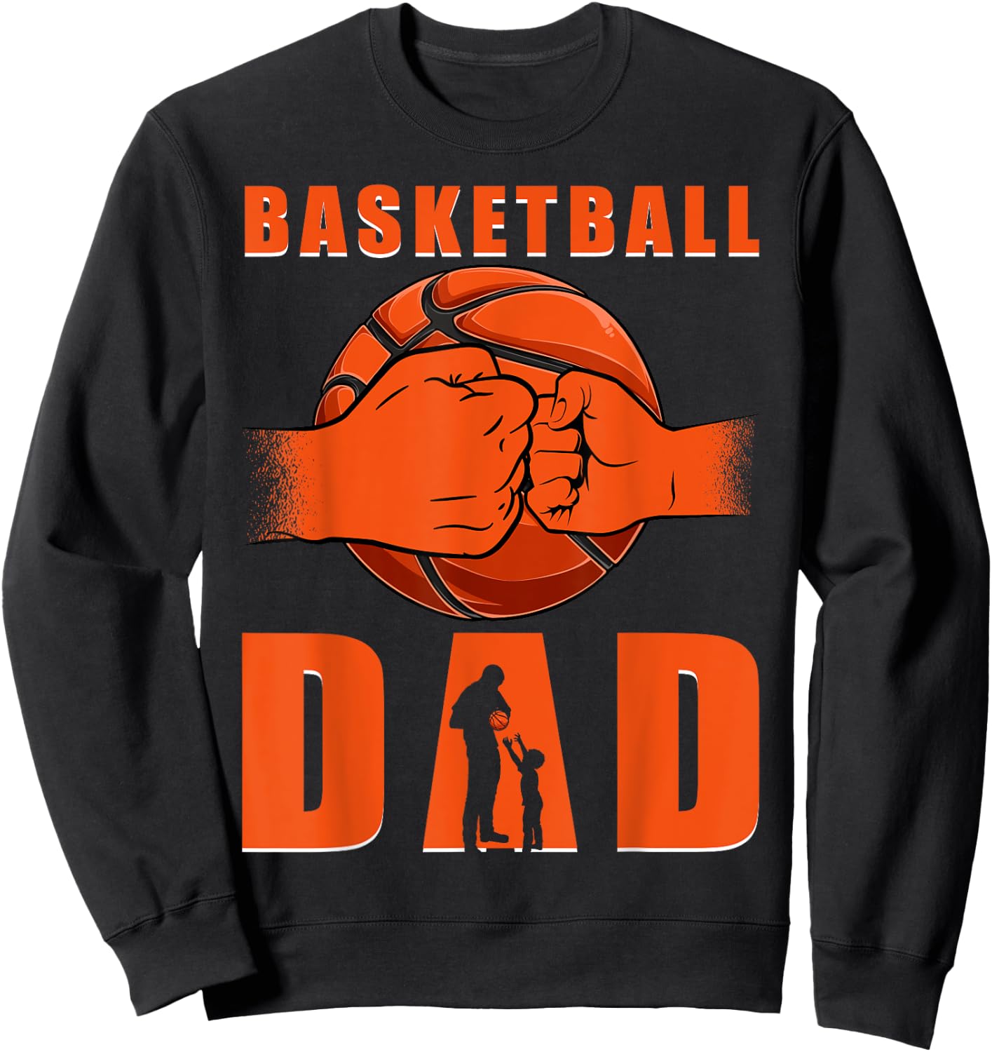 Basketball Dad Sweatshirt - Sweatshirt | Black