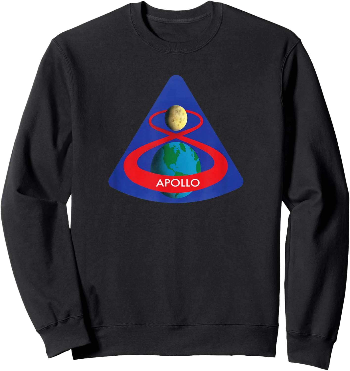 Nasa Apollo 8 Sweatshirt - Sweatshirt | Black