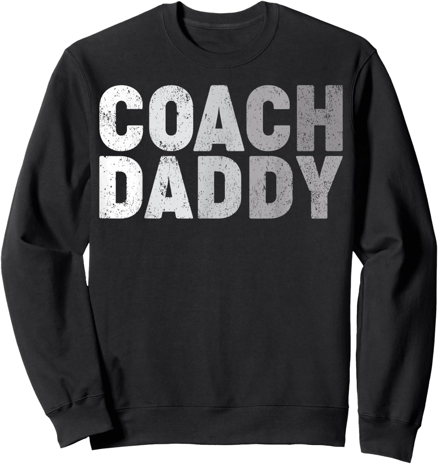 Coach Daddy Soccer Football Basketball Coach Father's Day Sweatshirt - Sweatshirt | Black
