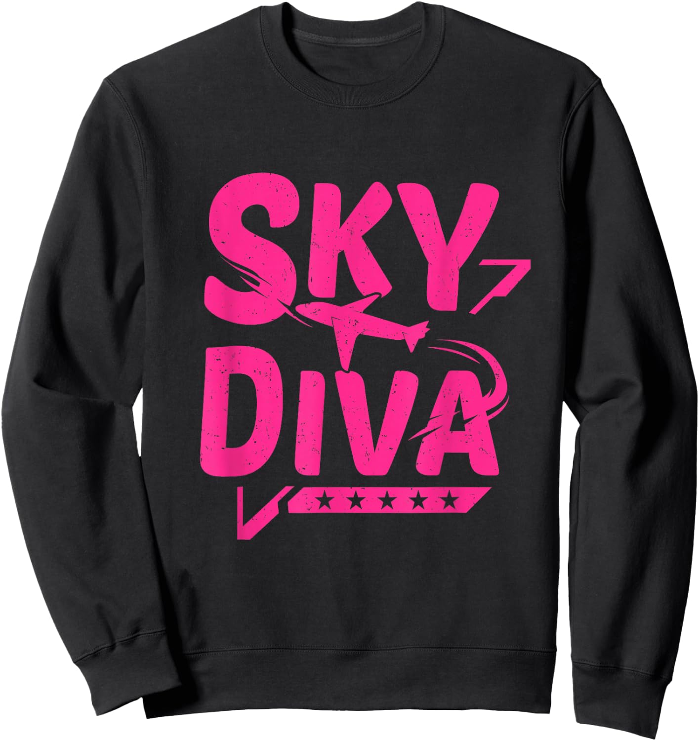 Pilot Outfit Aviation Lovers Airplane Aviator Sweatshirt - Sweatshirt | Black
