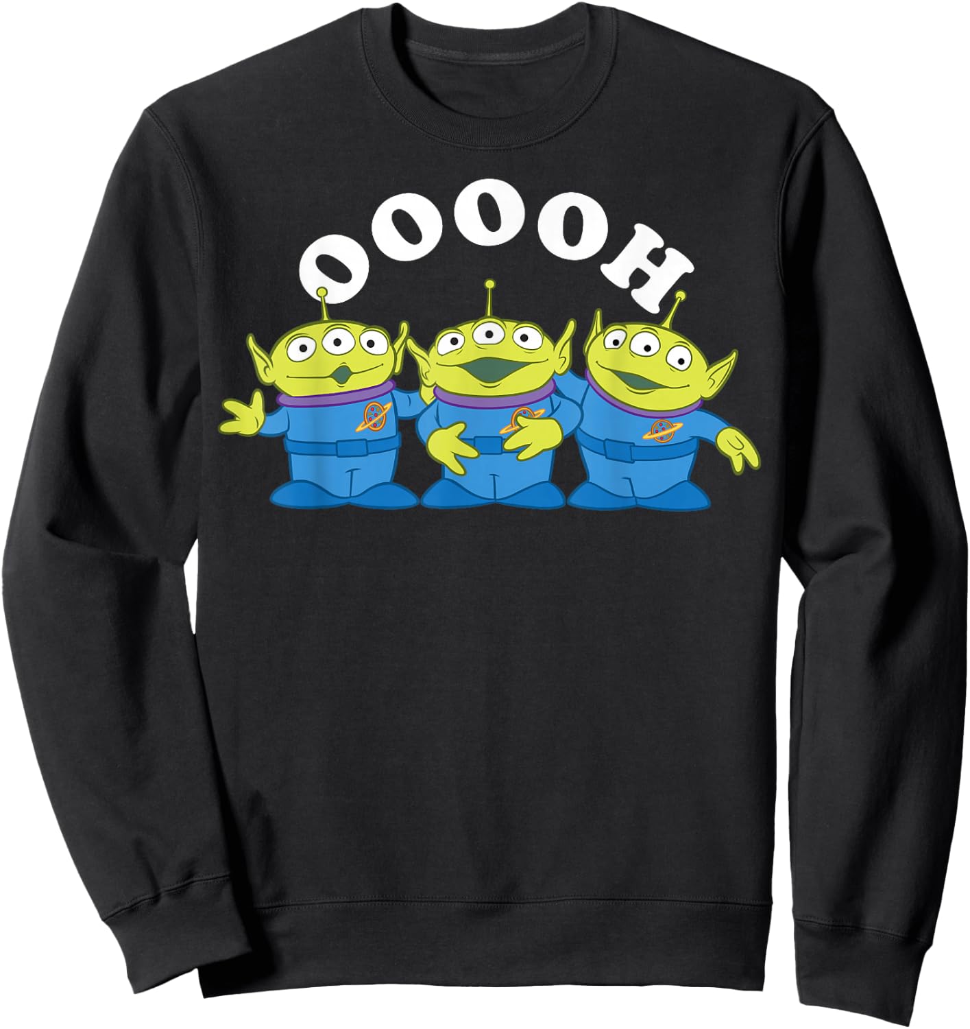 Disney Pixar Toy Story OOOHHH Alien Trio Portrait Sweatshirt - Sweatshirt | Black