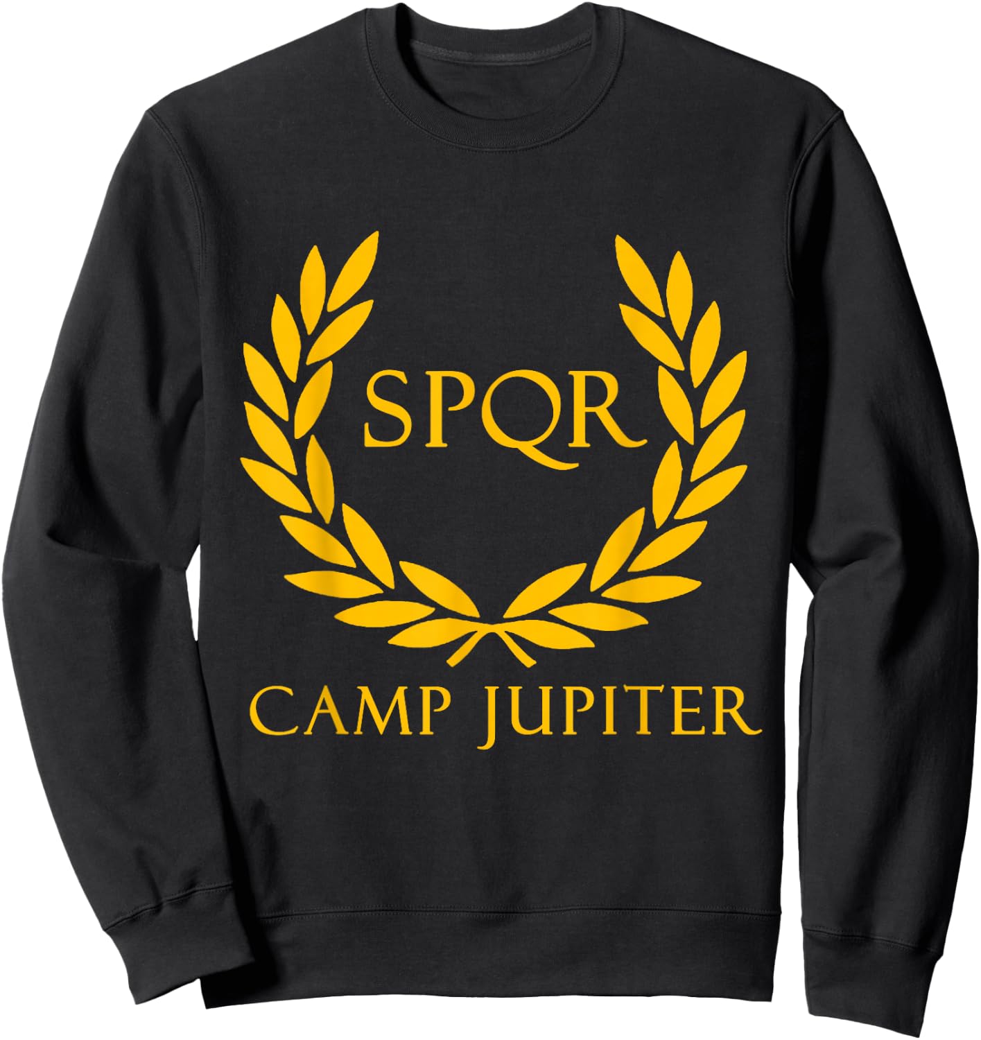 SPQR Senatus Populus Que Romanus Camp of Jupiter Sweatshirt - Sweatshirt | Black